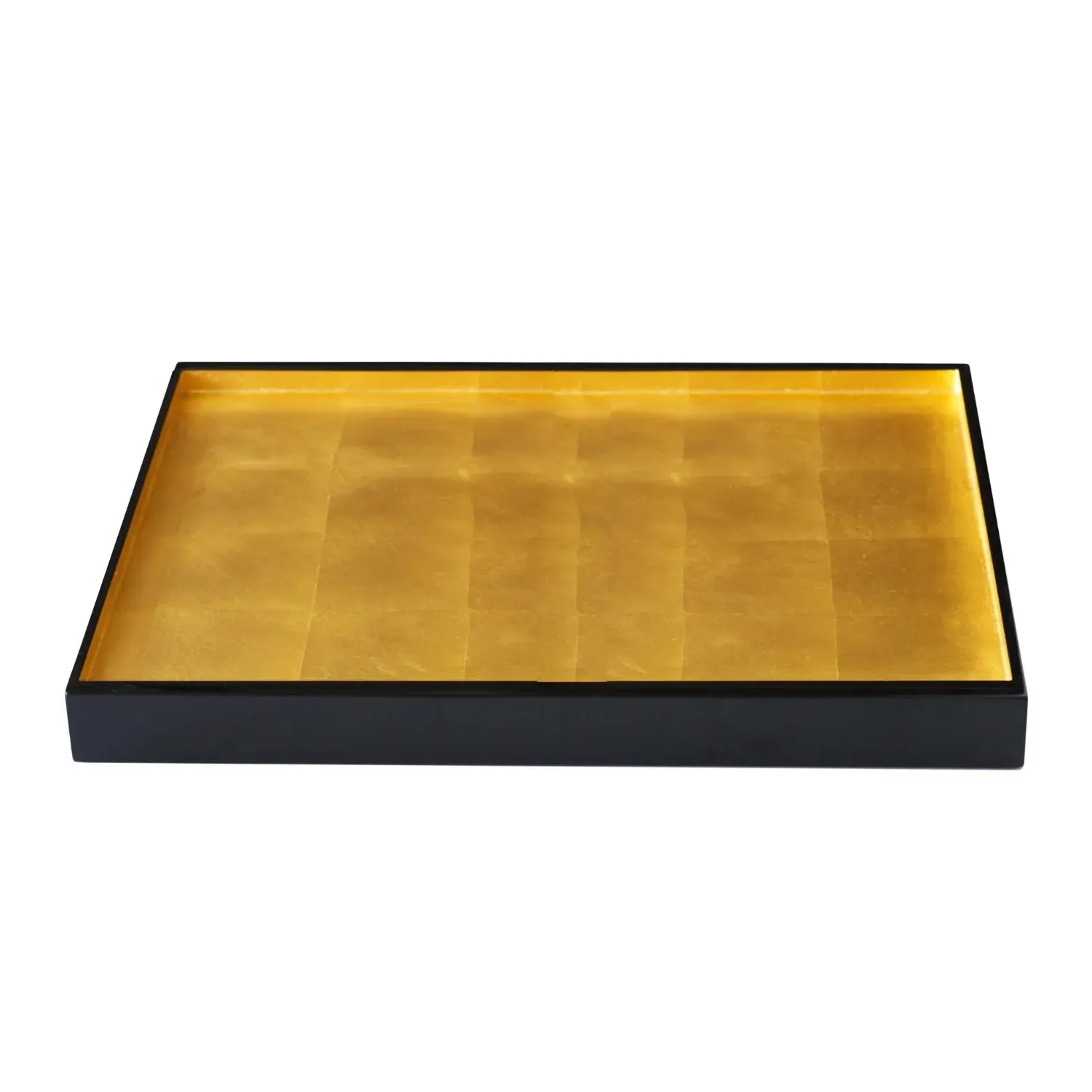 Gold London Large Tray - Gold, Wood