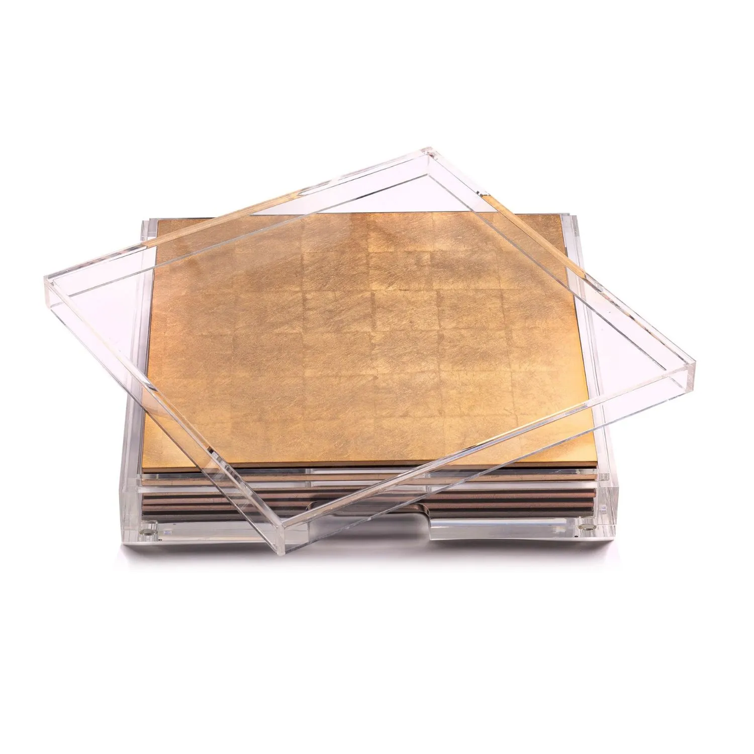 Placebox Placemat Set - Gold, Acrylic