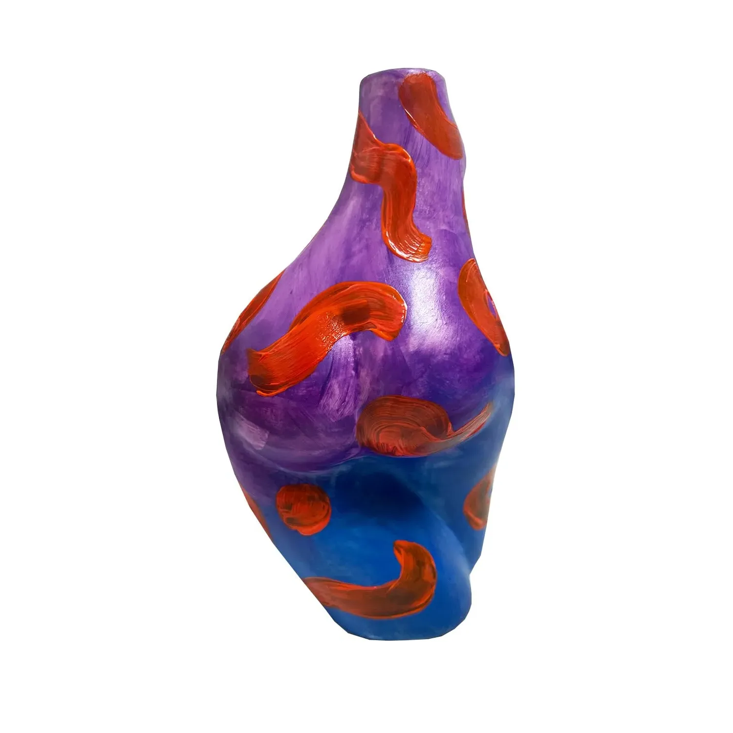 Leopard Body Vase - Purple