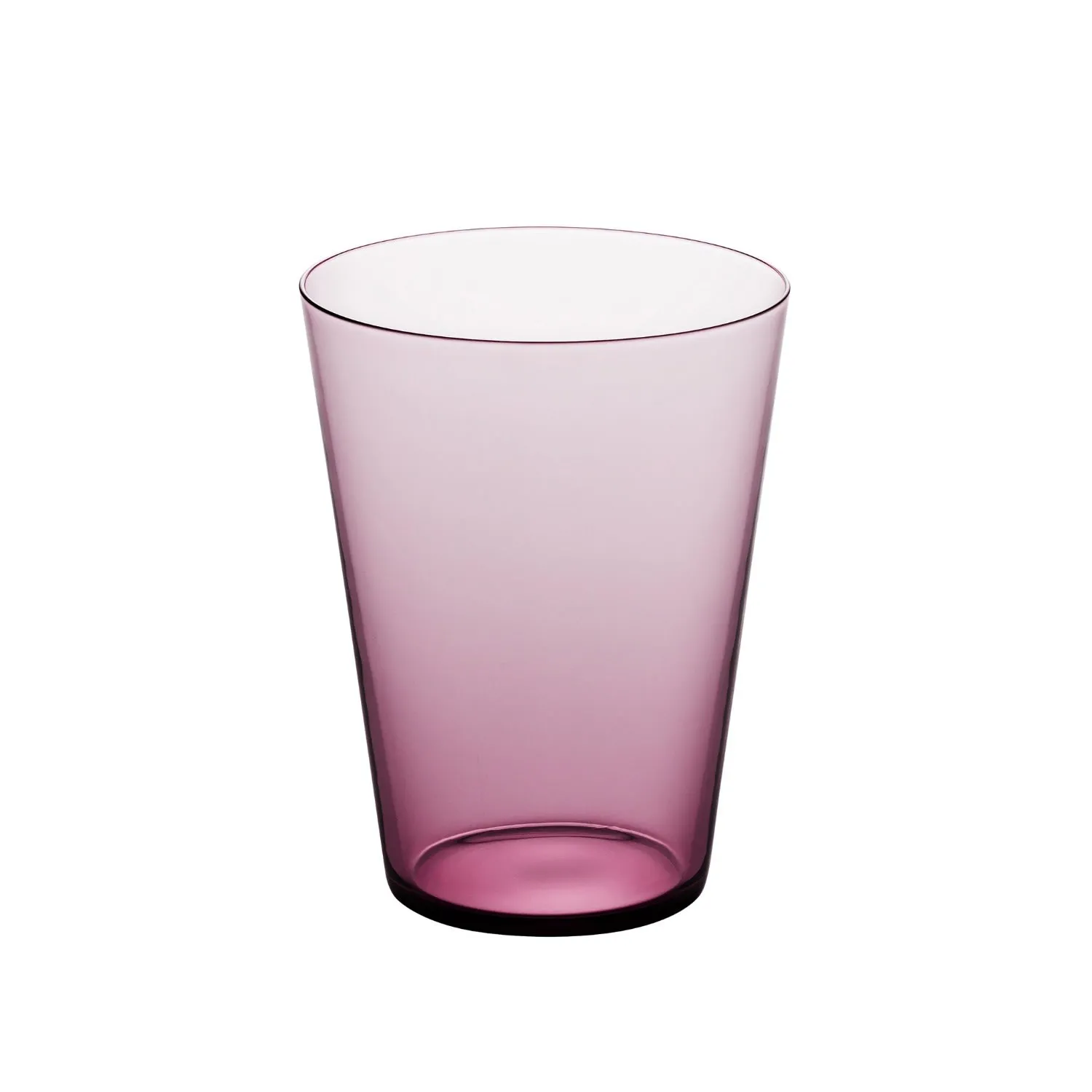 Fifty's Glass Tumbler - Wine Red