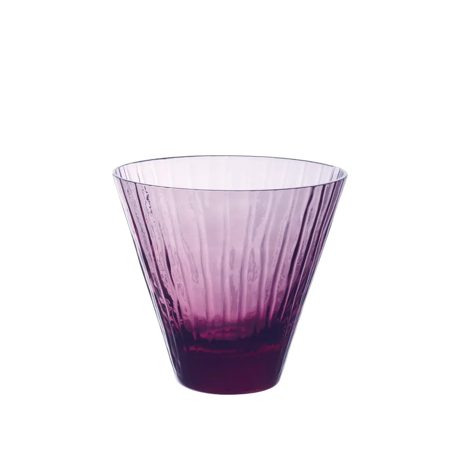 Kiira Glass - Wine Red