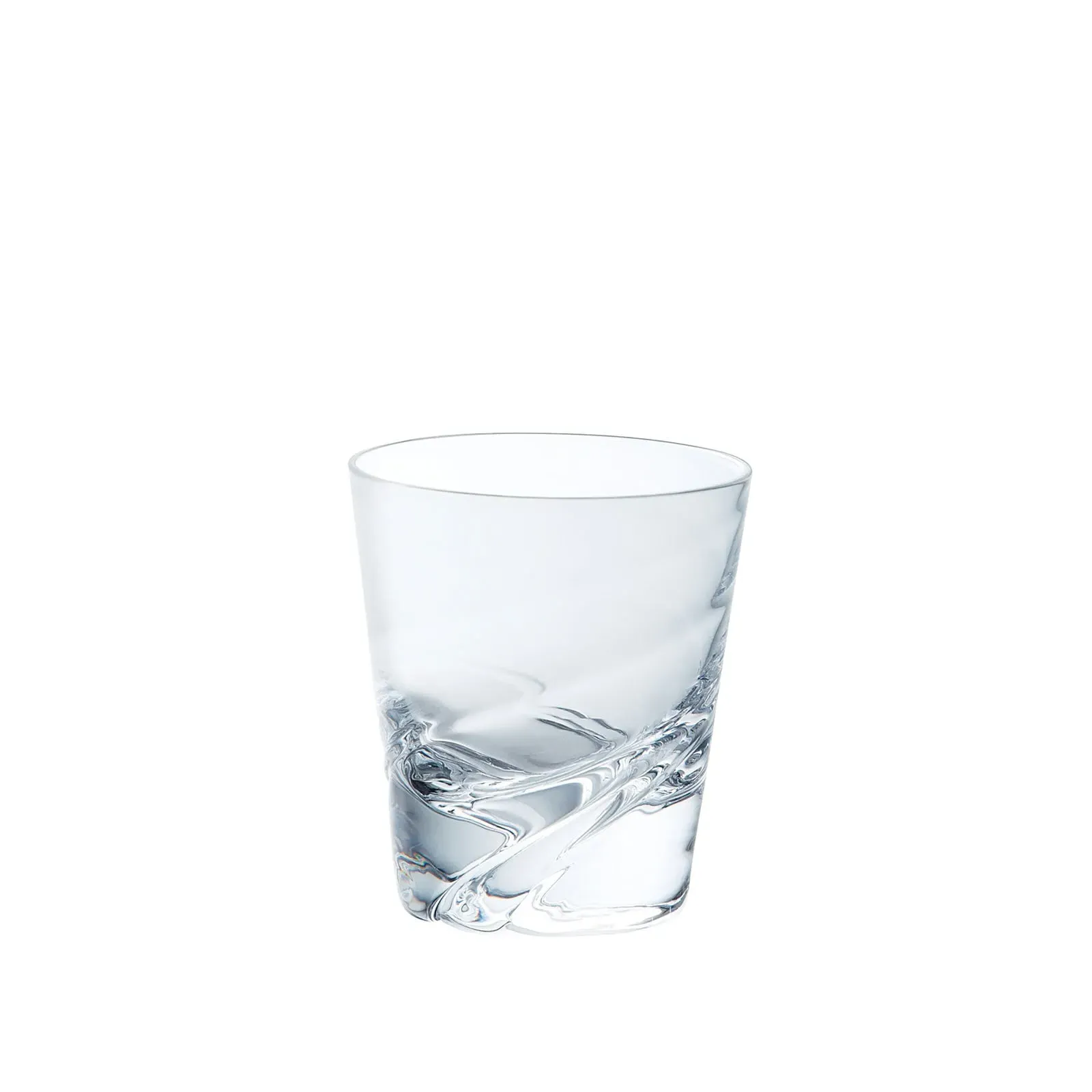 Kirameki Old Fashioned Glass Three Lines - White