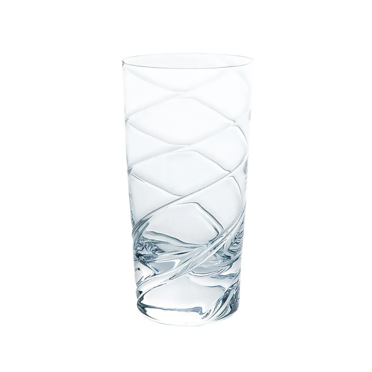 Kirameki Tumbler Glass - White, Clear