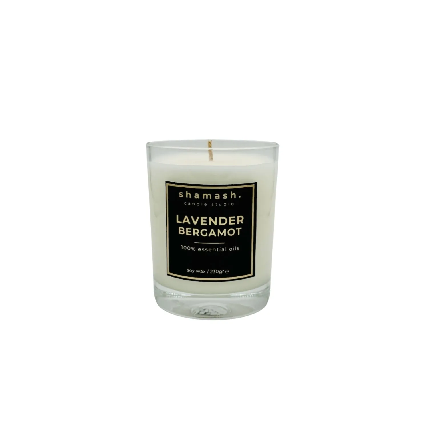 Neutrals Lavender & Bergamot Pure Collection Candle - Soy Wax