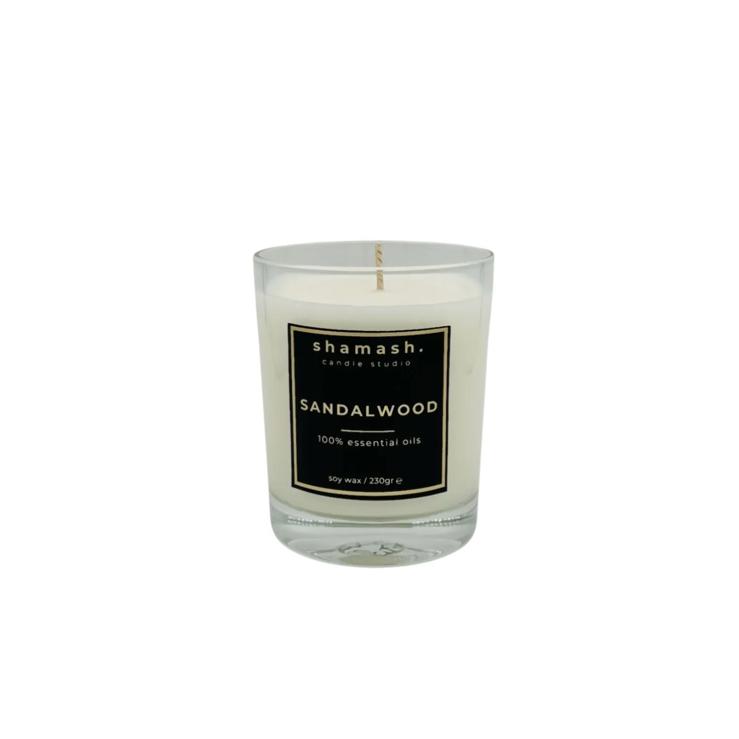Neutrals Sandalwood Pure Collection Candle - Soy Wax