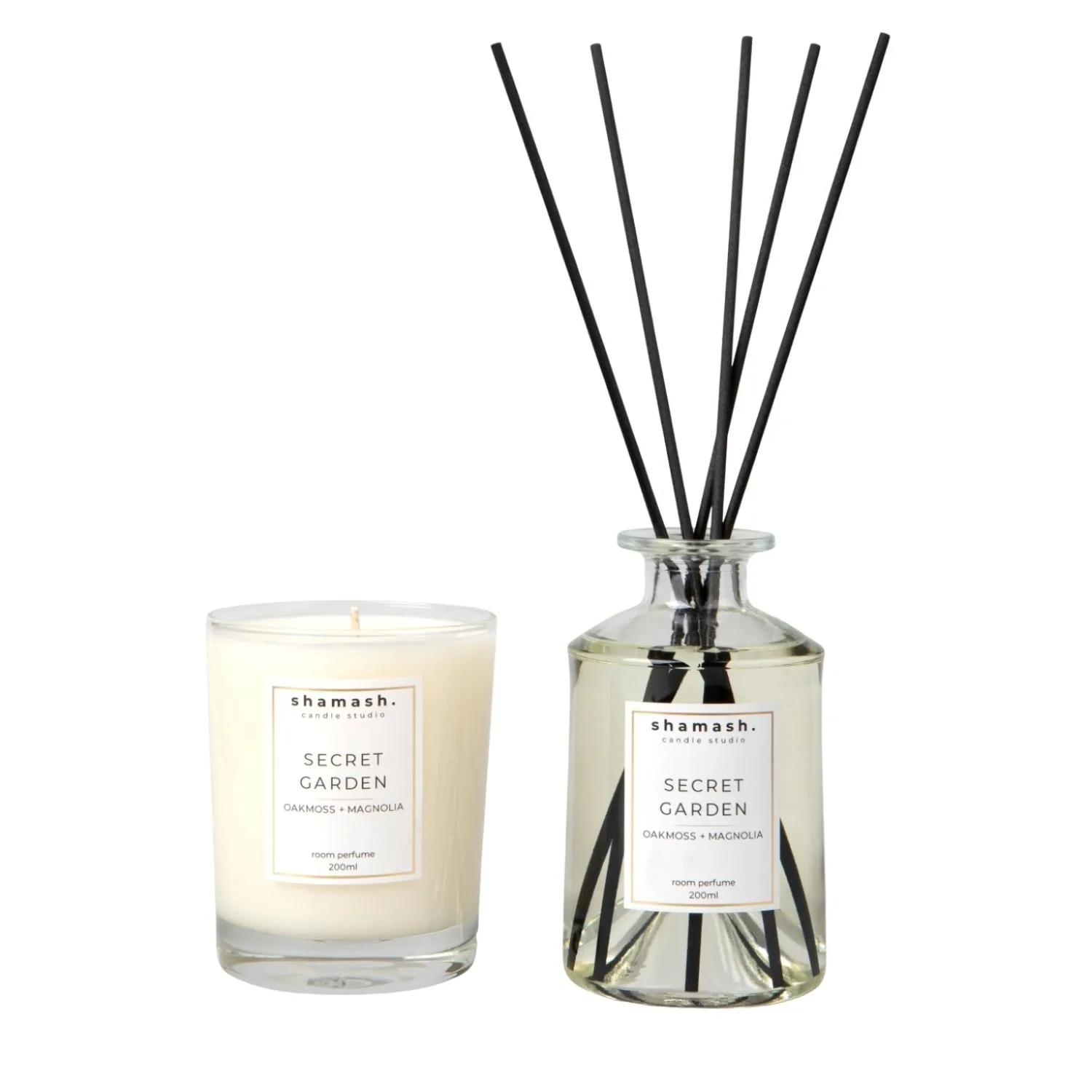 Secret Garden Candle & Reed Diffuser Set