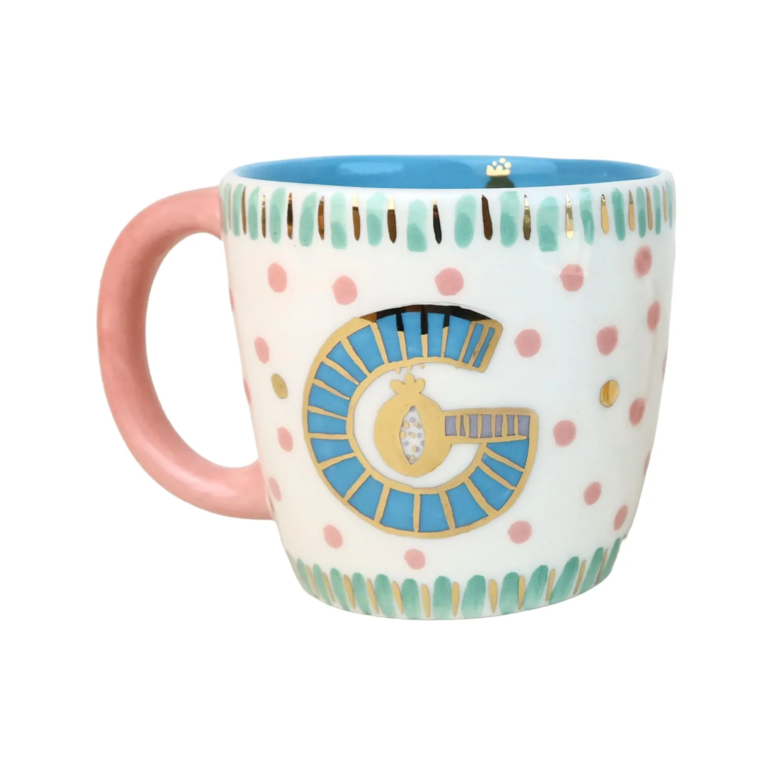 G Alphabet Mug - Pink