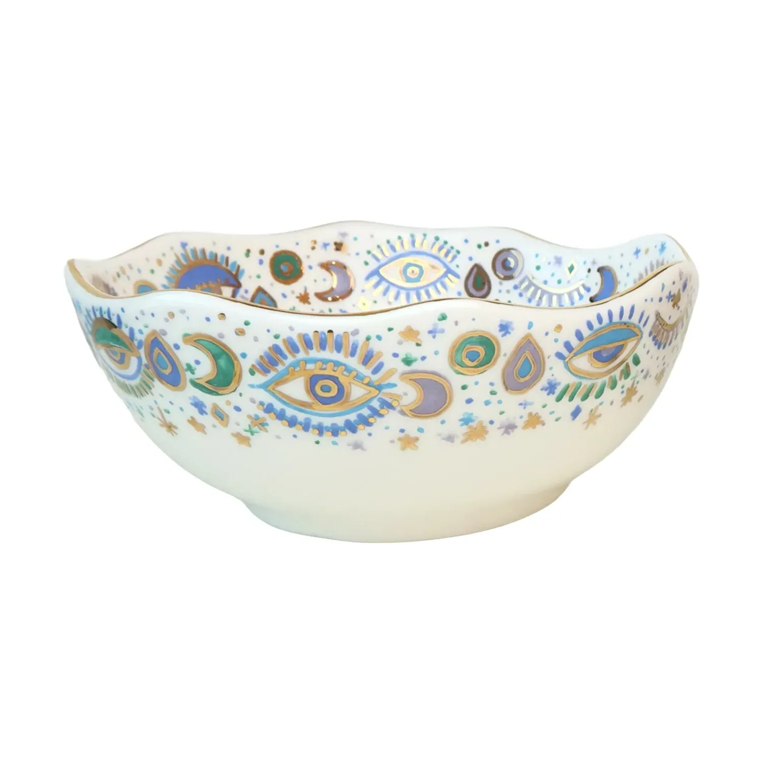 Magical Celestial Eye Large Bowl - Ceramic