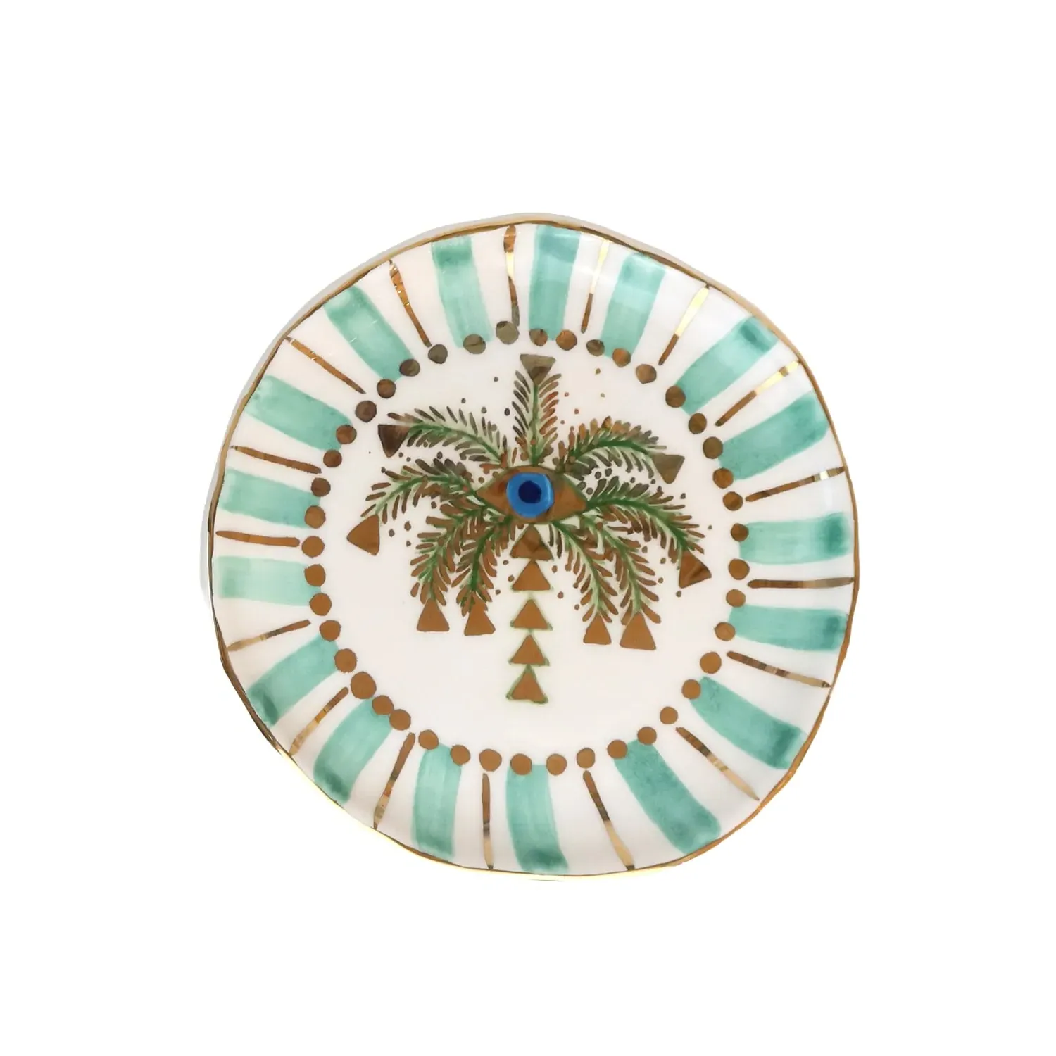 Og Palm Tree 14cm Plate Wall Decor - Ceramic image