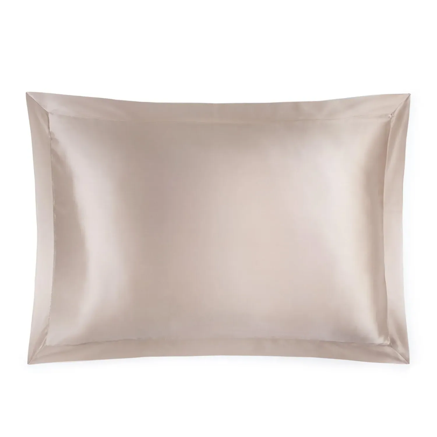 Lucinda Oxford Queen Pillowcase - Caramel, Mulberry Silk image