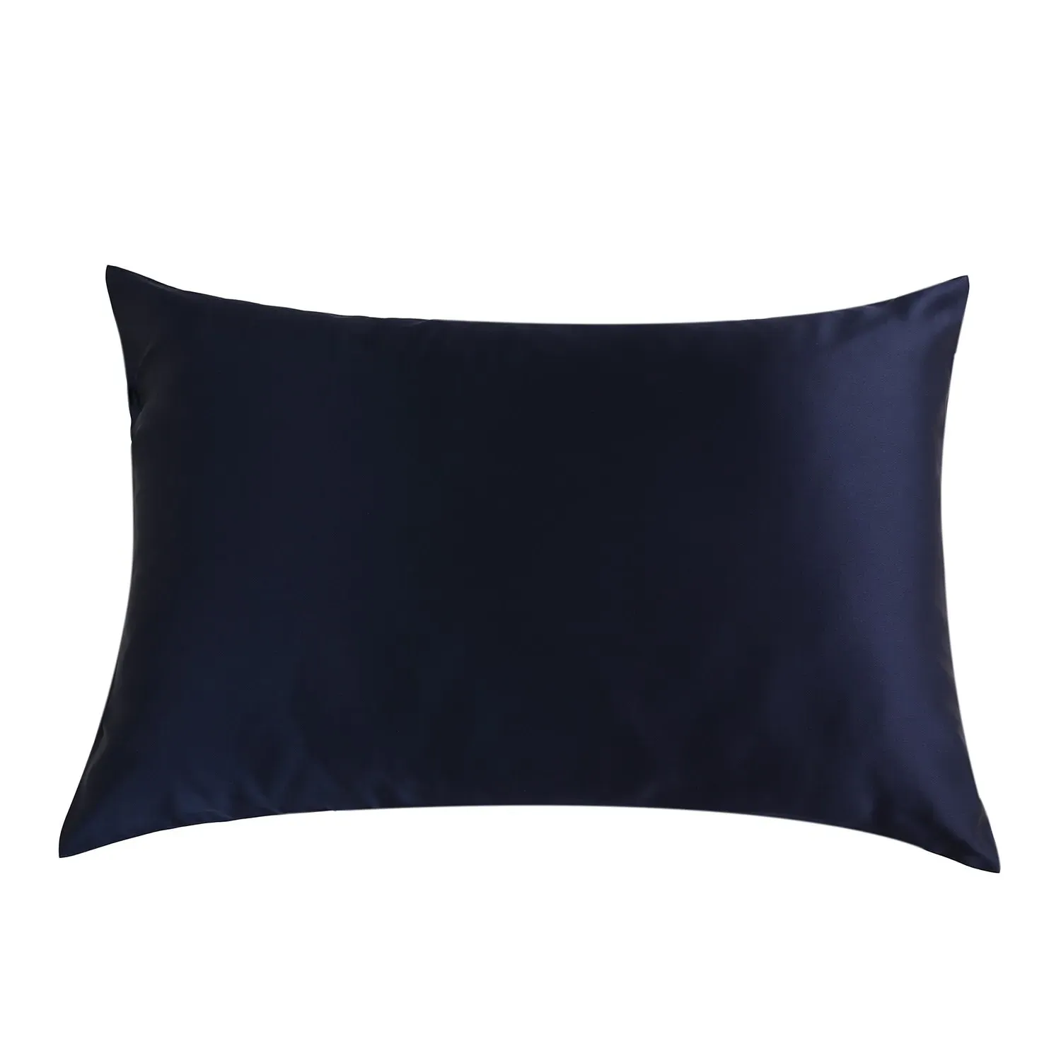 Drape Collection Queen Size Pillowcase - Blue, Mulberry Silk