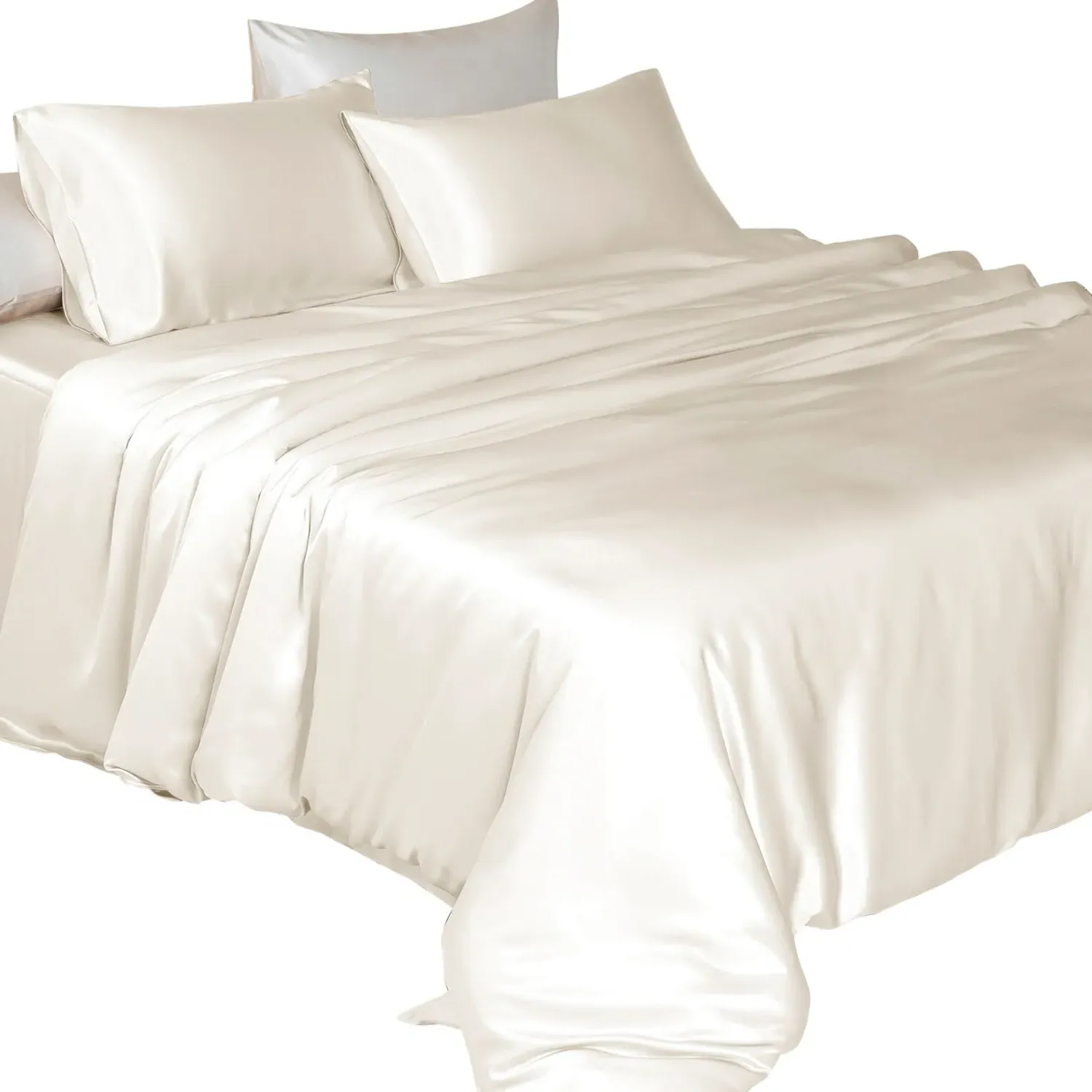 King Size Duvet Cover - Ivory, Mulberry Silk
