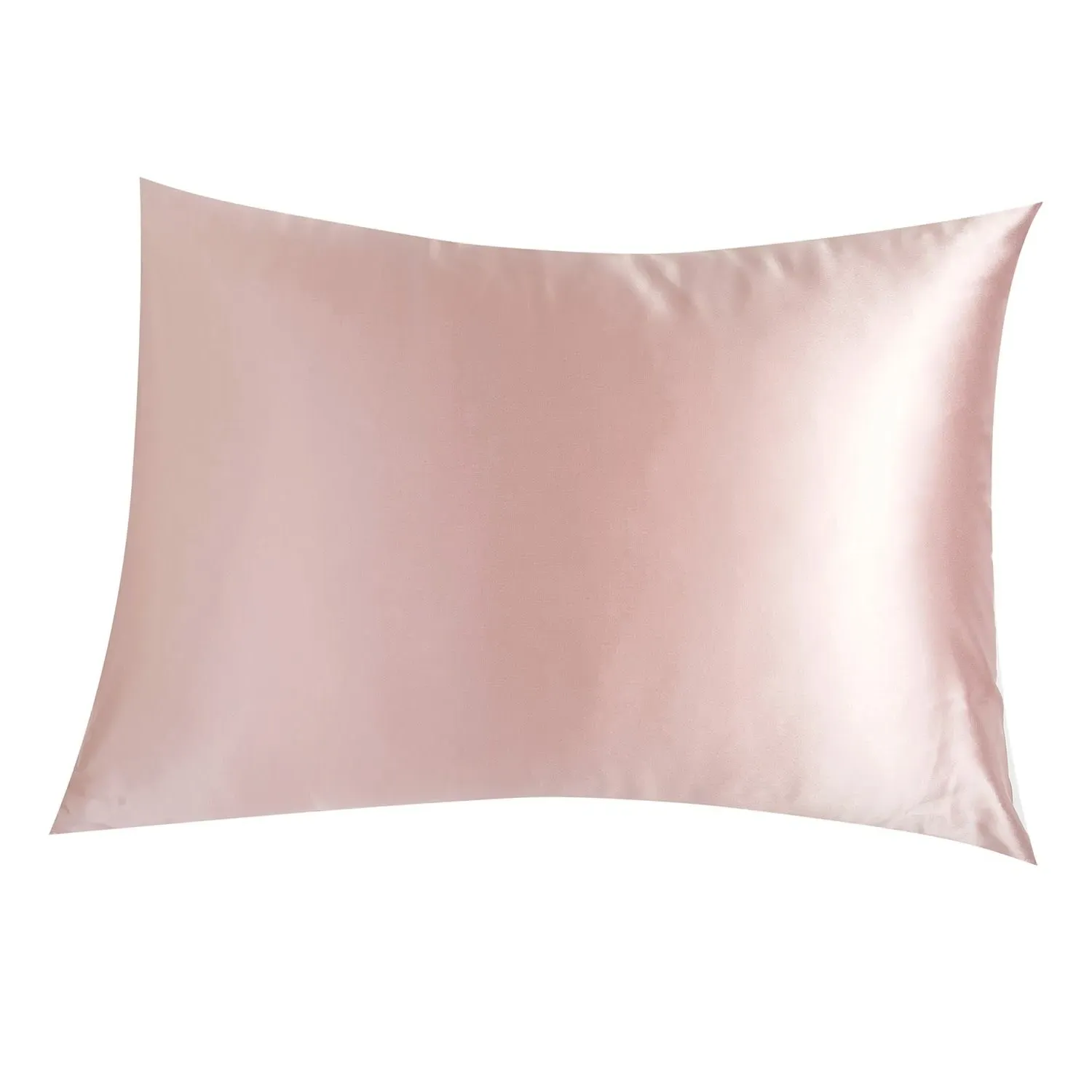 Twin Size Silk Pillowcase - Pink, Mulberry Silk image