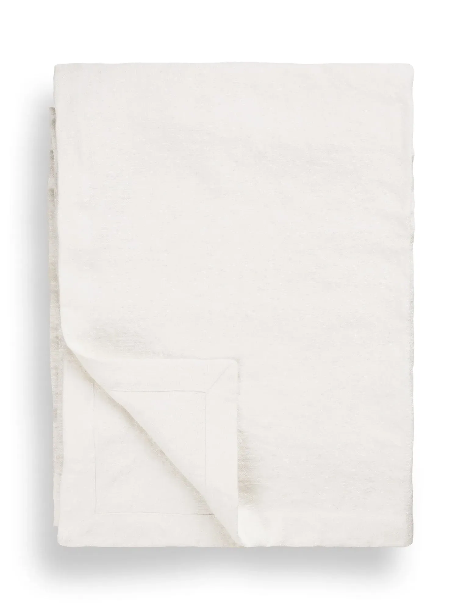 Lee Table Cloth - White, Linen