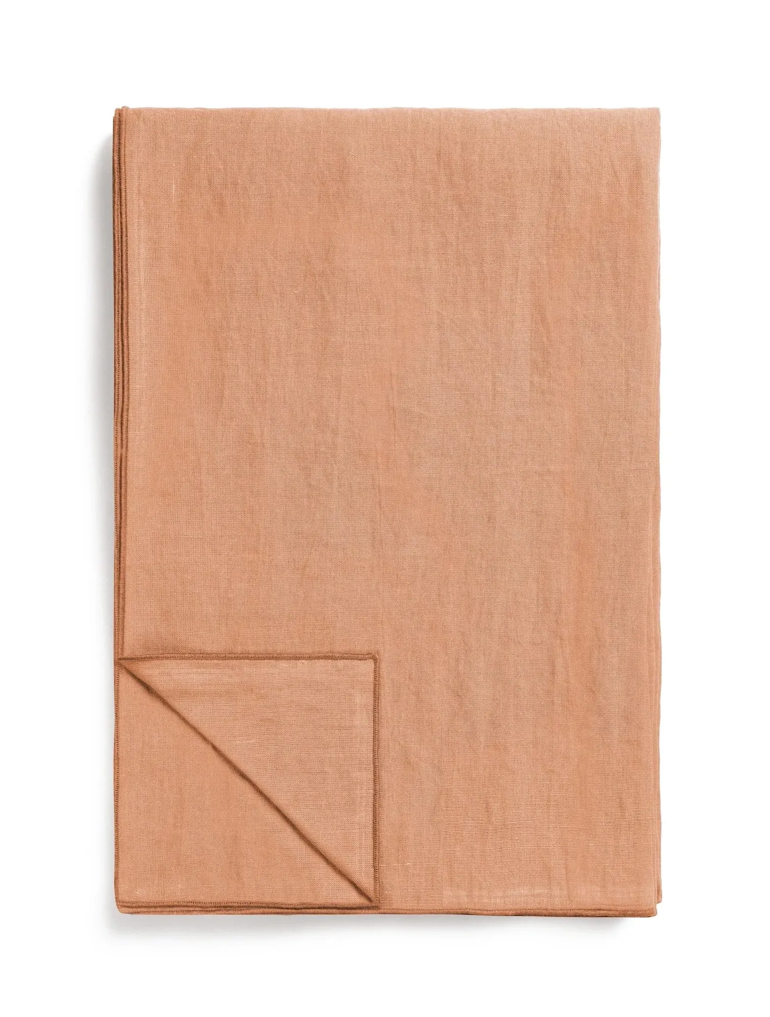Merrow Table Cloth - Rust, Linen
