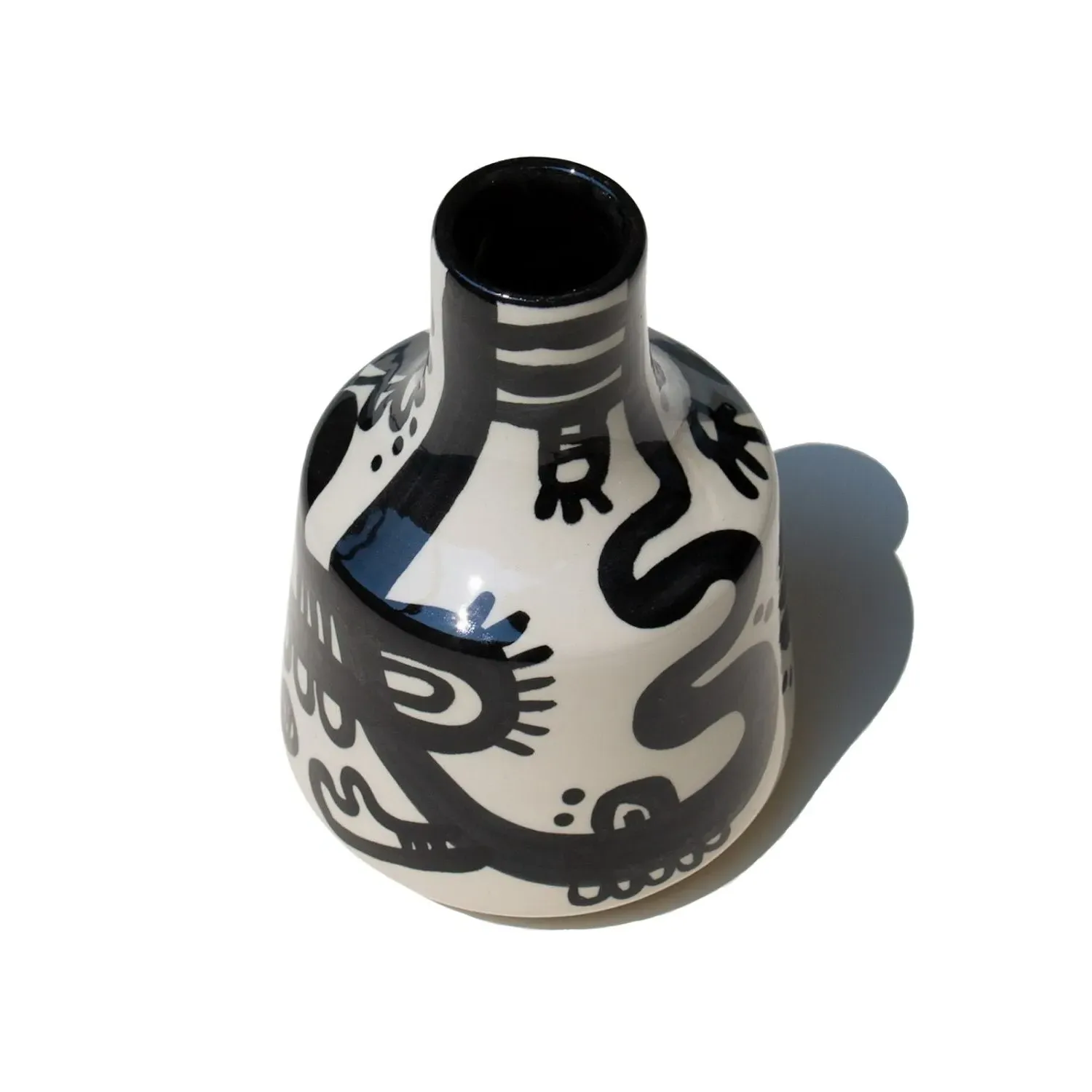 Peoplakia Vase - White, Stoneware