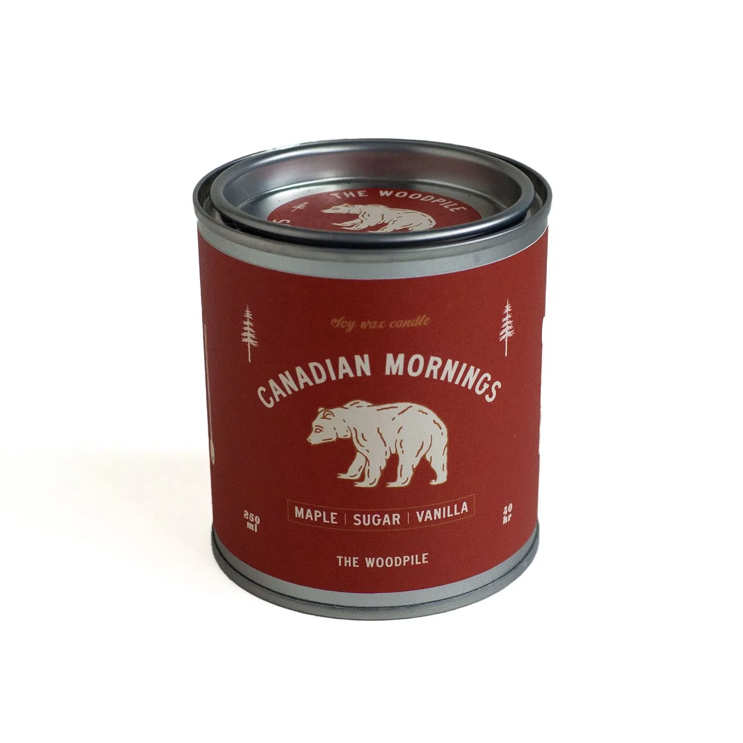 Canadian Mornings Scented Candle - Red image