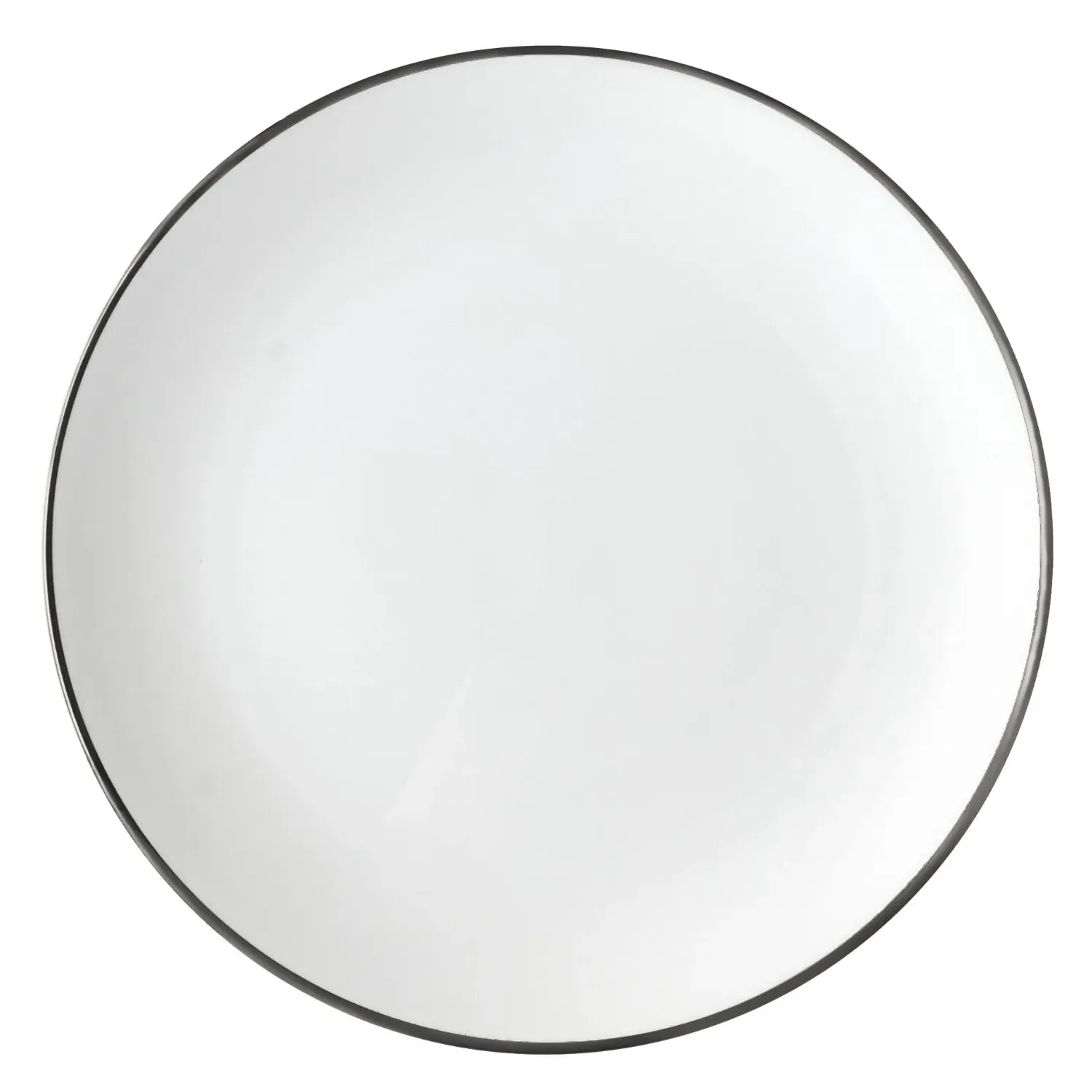 Alex Platinum 10 In. Dinner Plate - Silver image