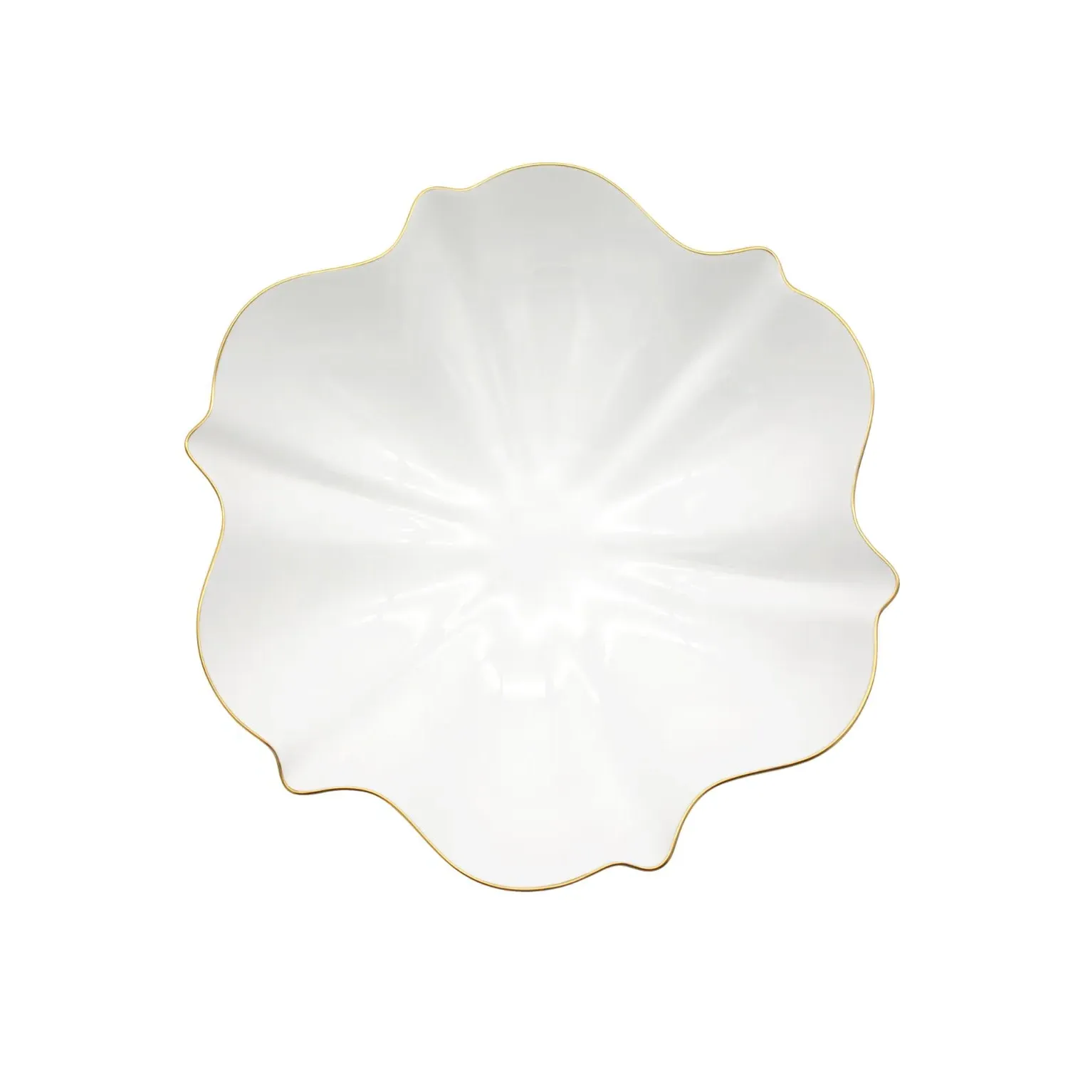 Amelie Serving Bowl - Yellow, Fine Bone China