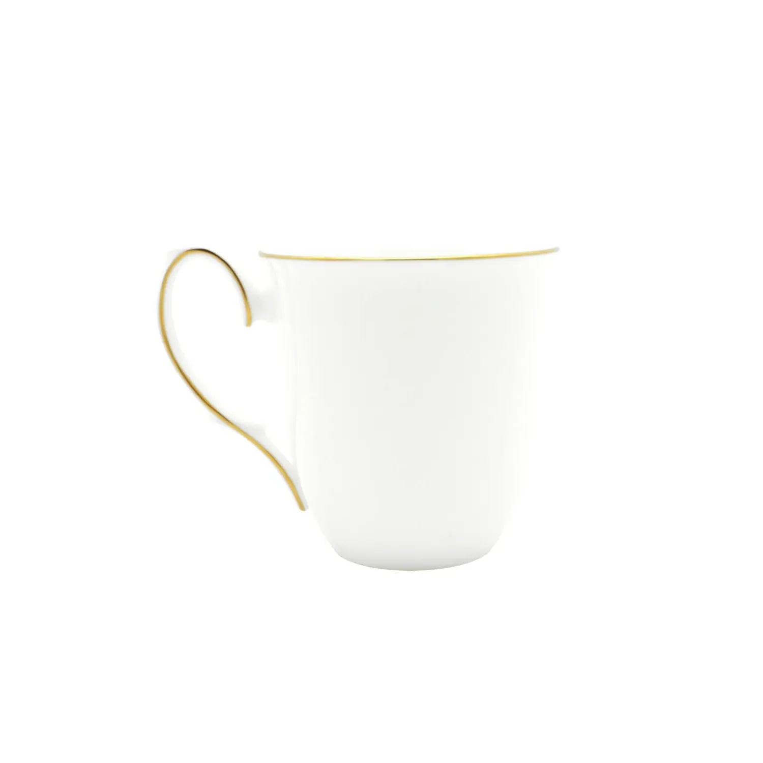 Amelie Set of Two Mugs - Yellow, Fine Bone China