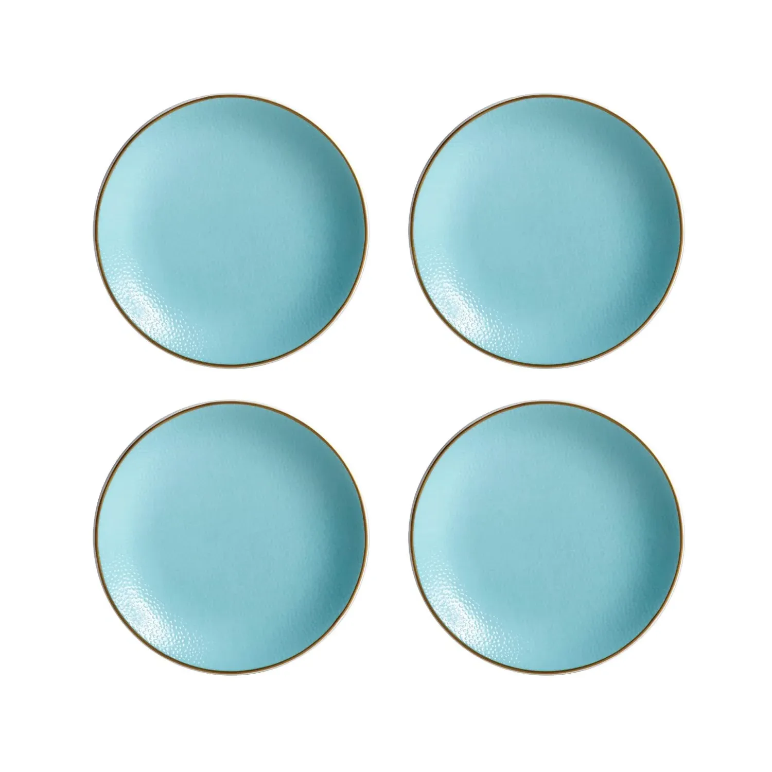 Charlotte Set of Four Coasters - Fine Bone China, 24K Gold image