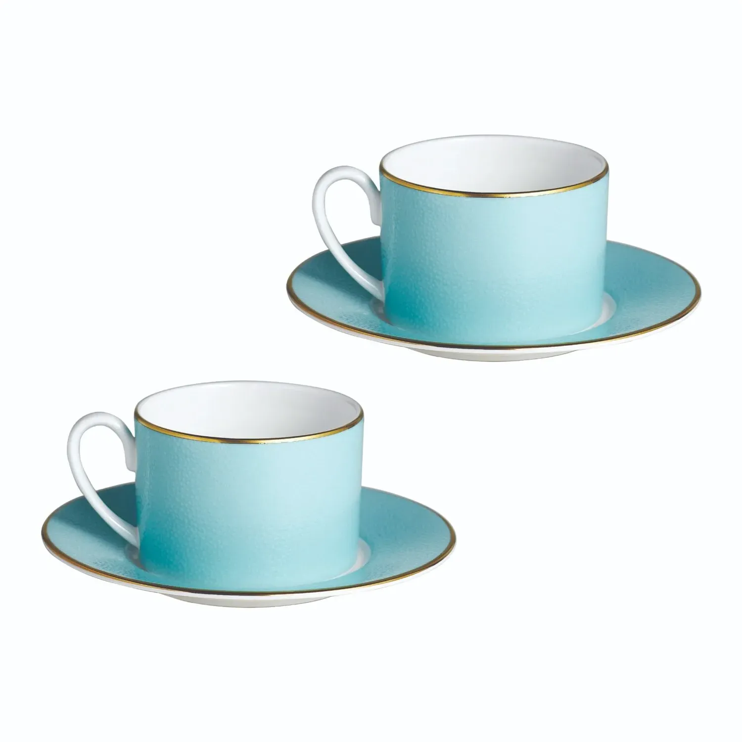 Charlotte Set of Two Cups & Saucers - Fine Bone China