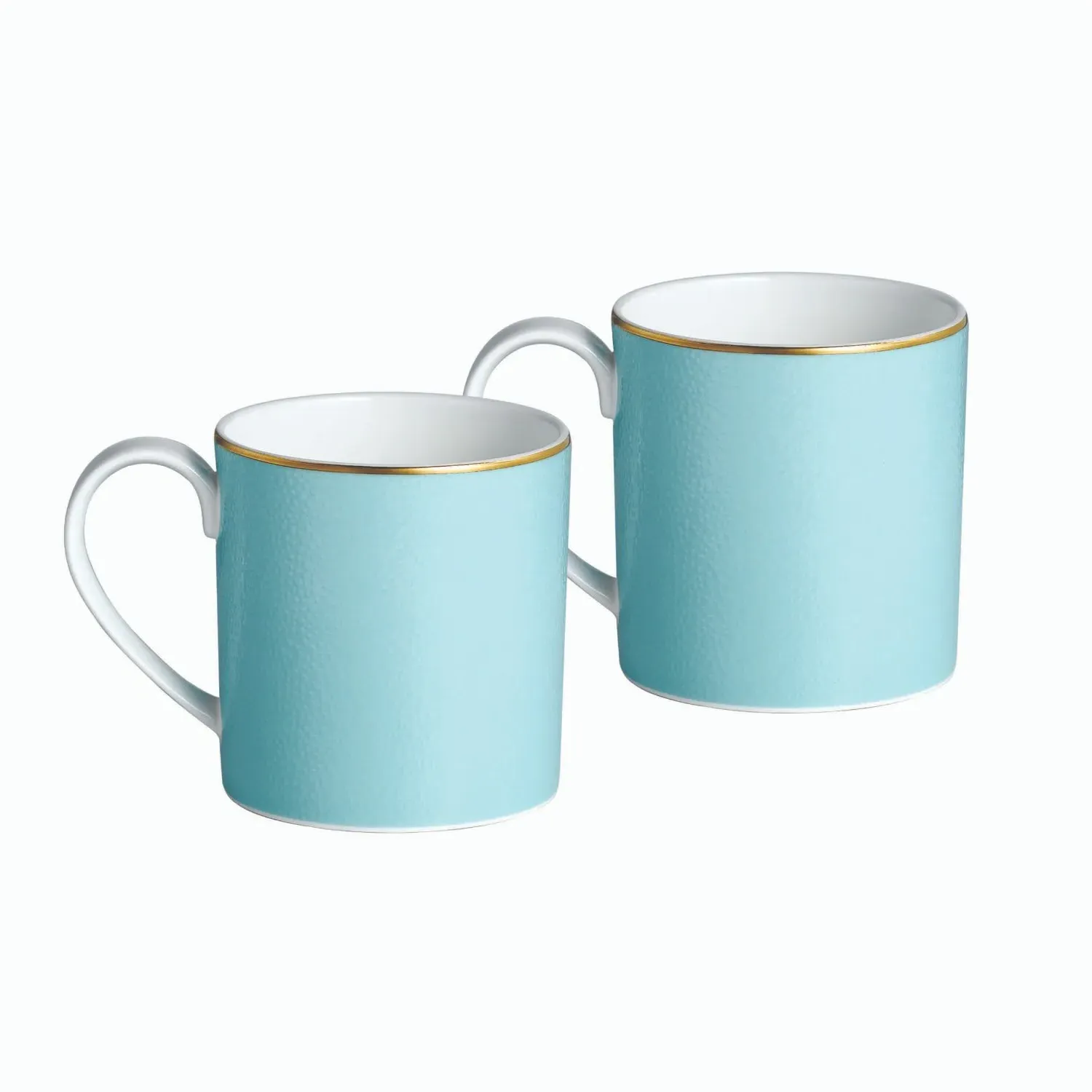 Charlotte Set of Two Mugs - Blue, Fine Bone China image