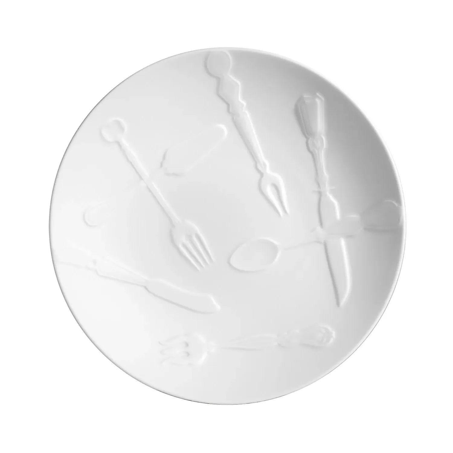 Cutlery Low Bowl - White image