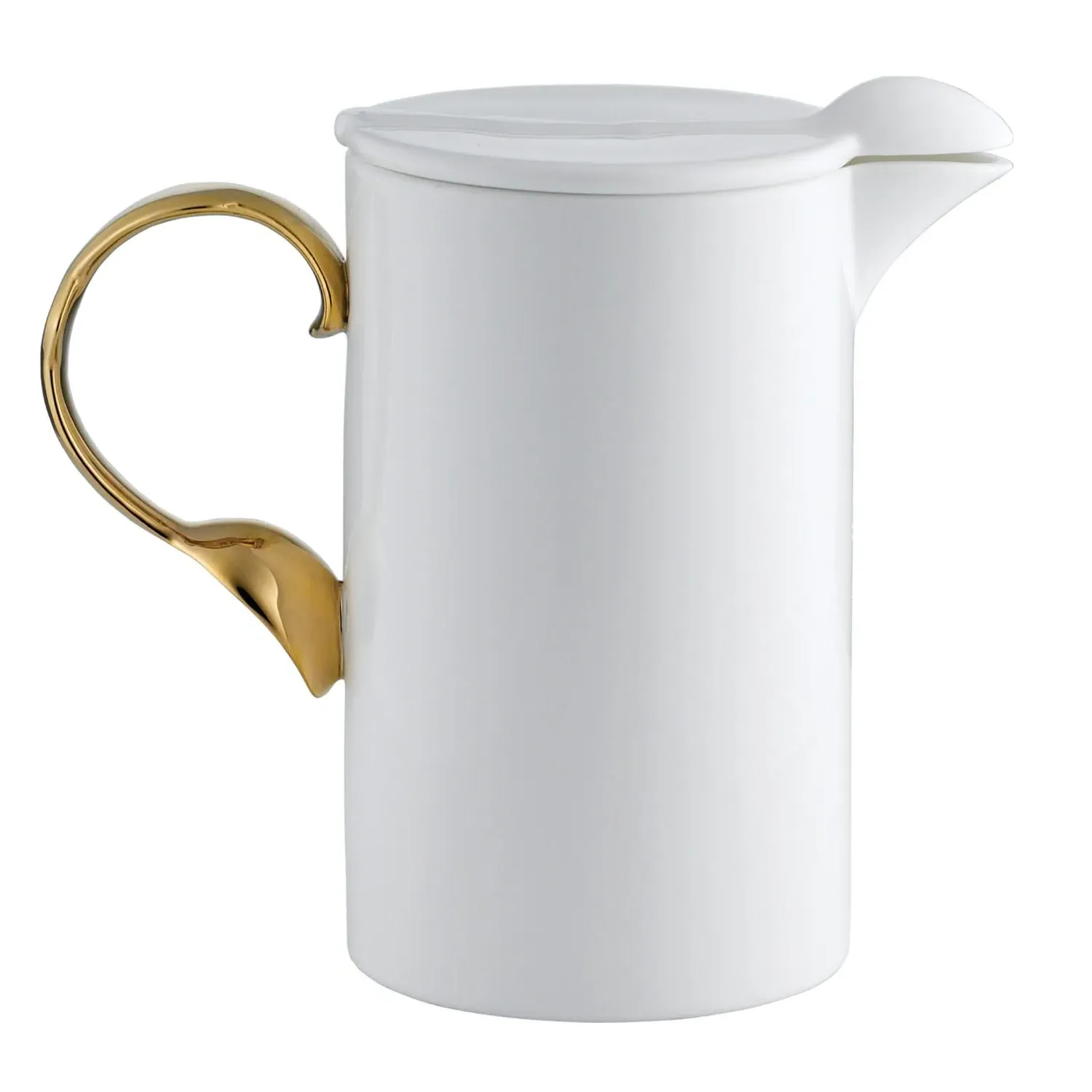 Cutlery Teapot with Lid - White, Fine Bone China image