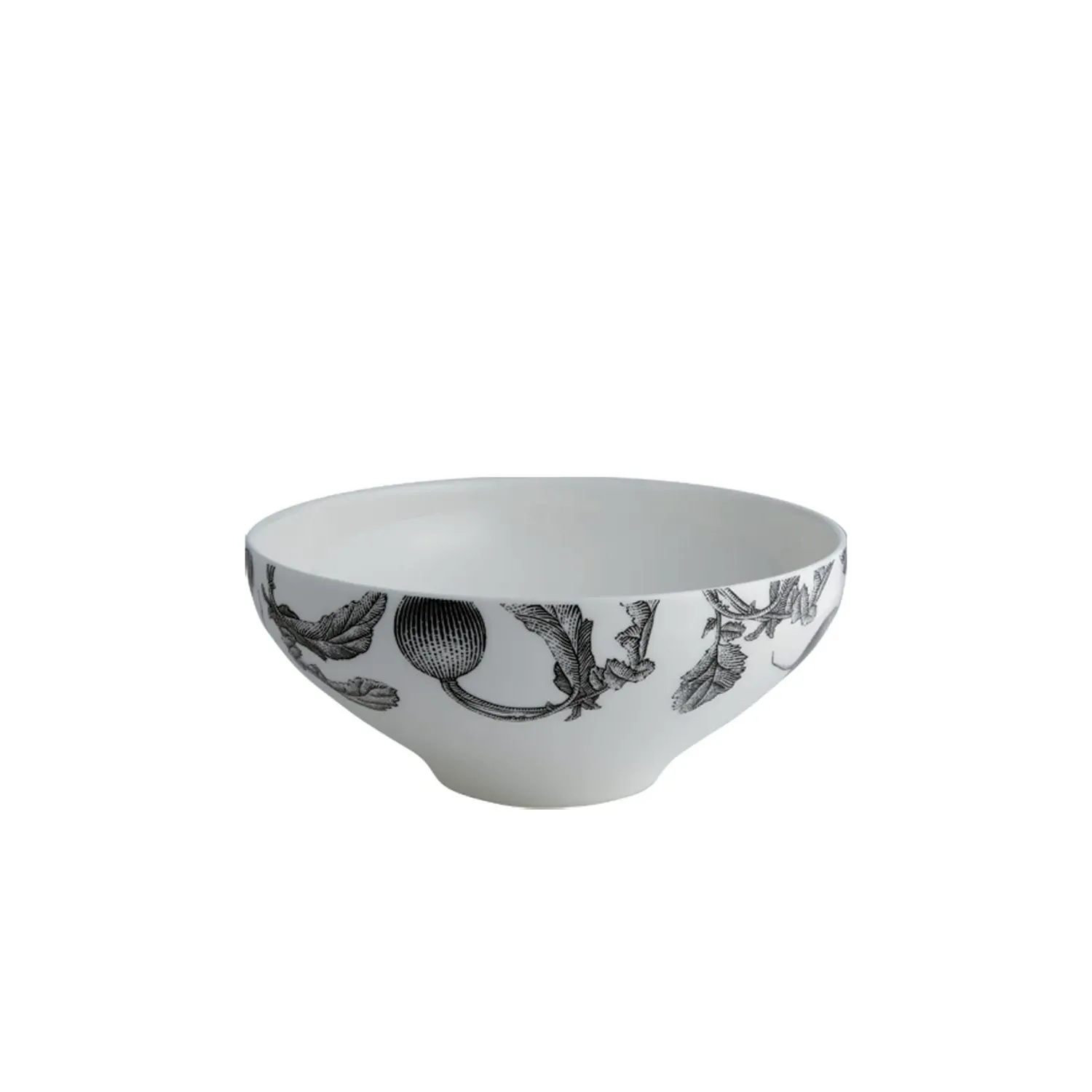Olive Market Cereal Bowl - White, Fine Bone China image
