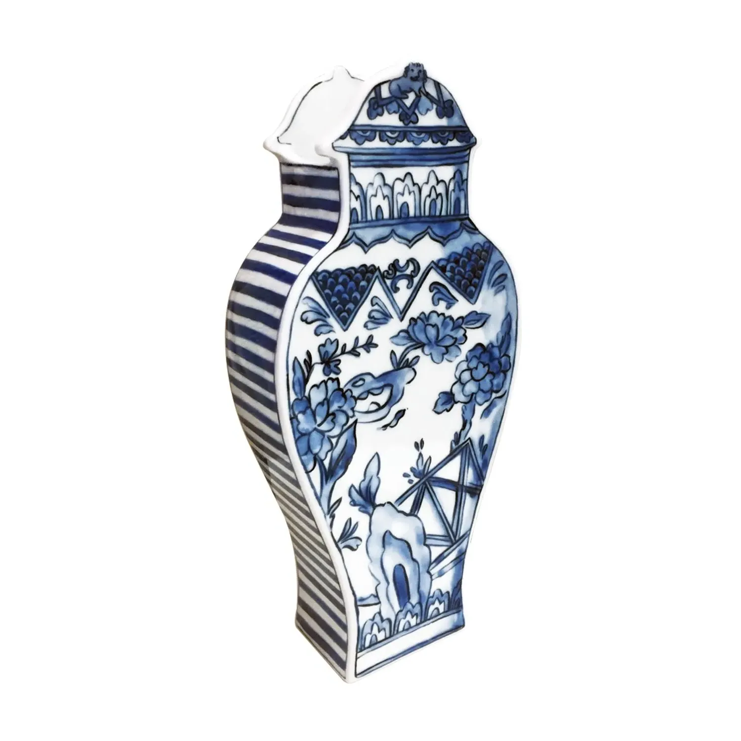 Well Versed Medium Vase - Blue, Porcelain