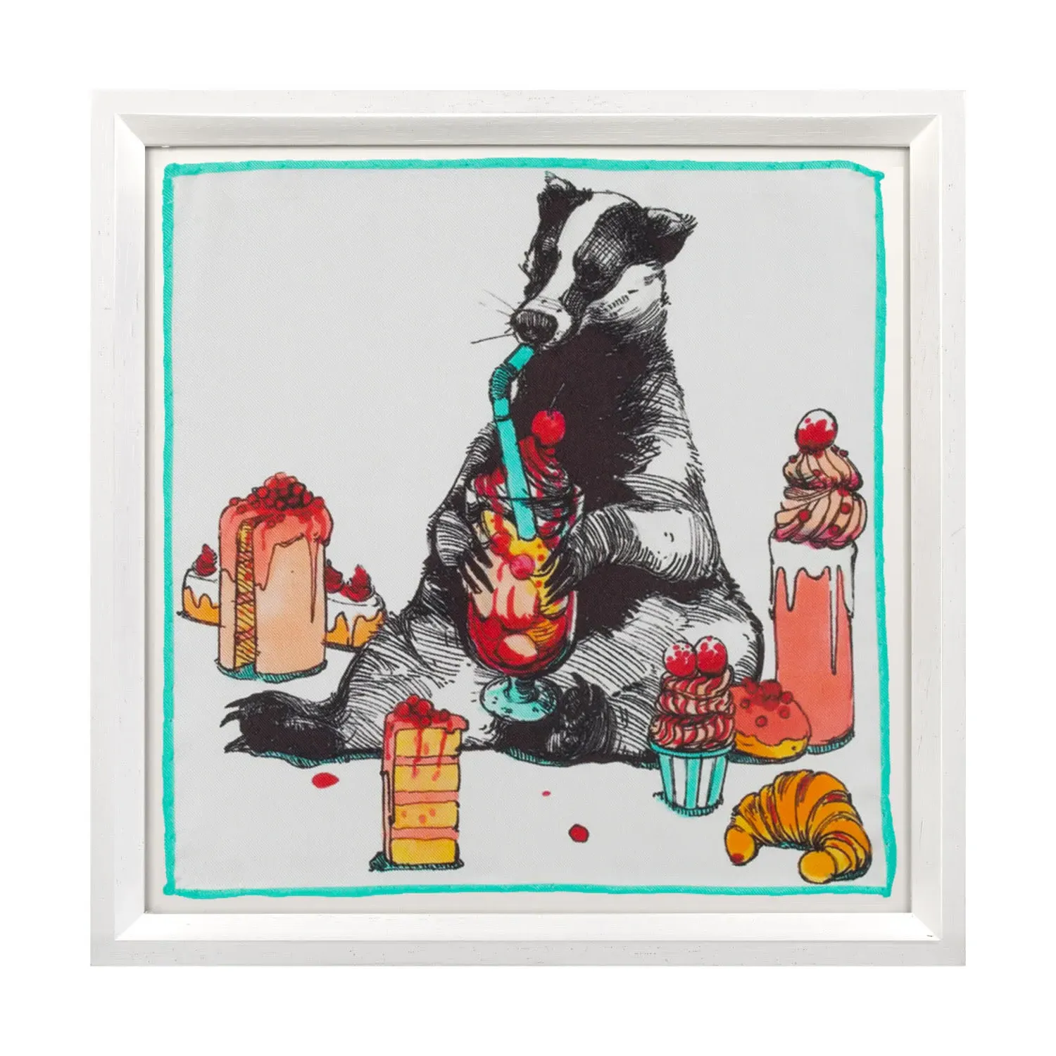 Honey And Sweets Framed Art - Ayous Wood image