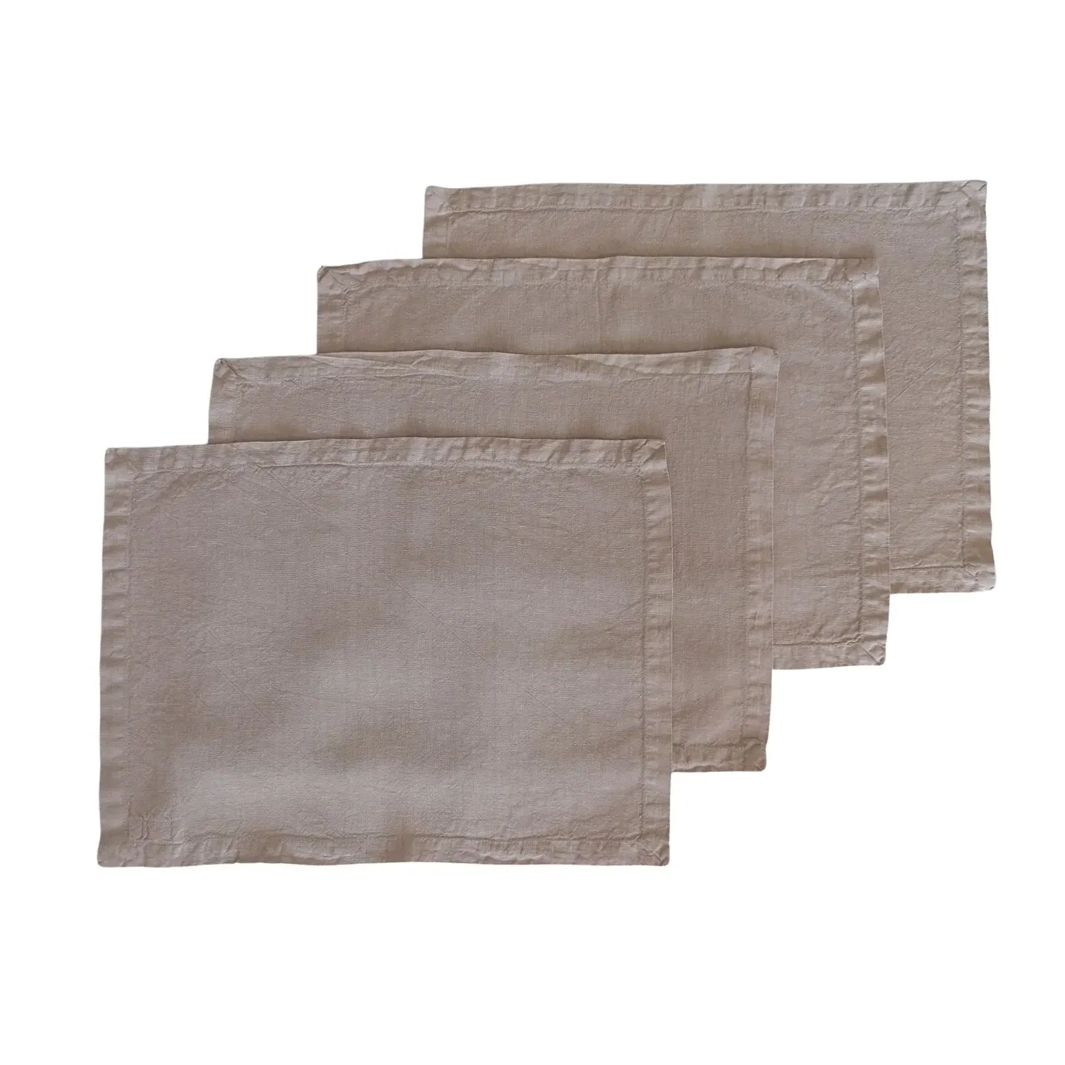 Dune Linen Placemat Set of Four - Neutrals image