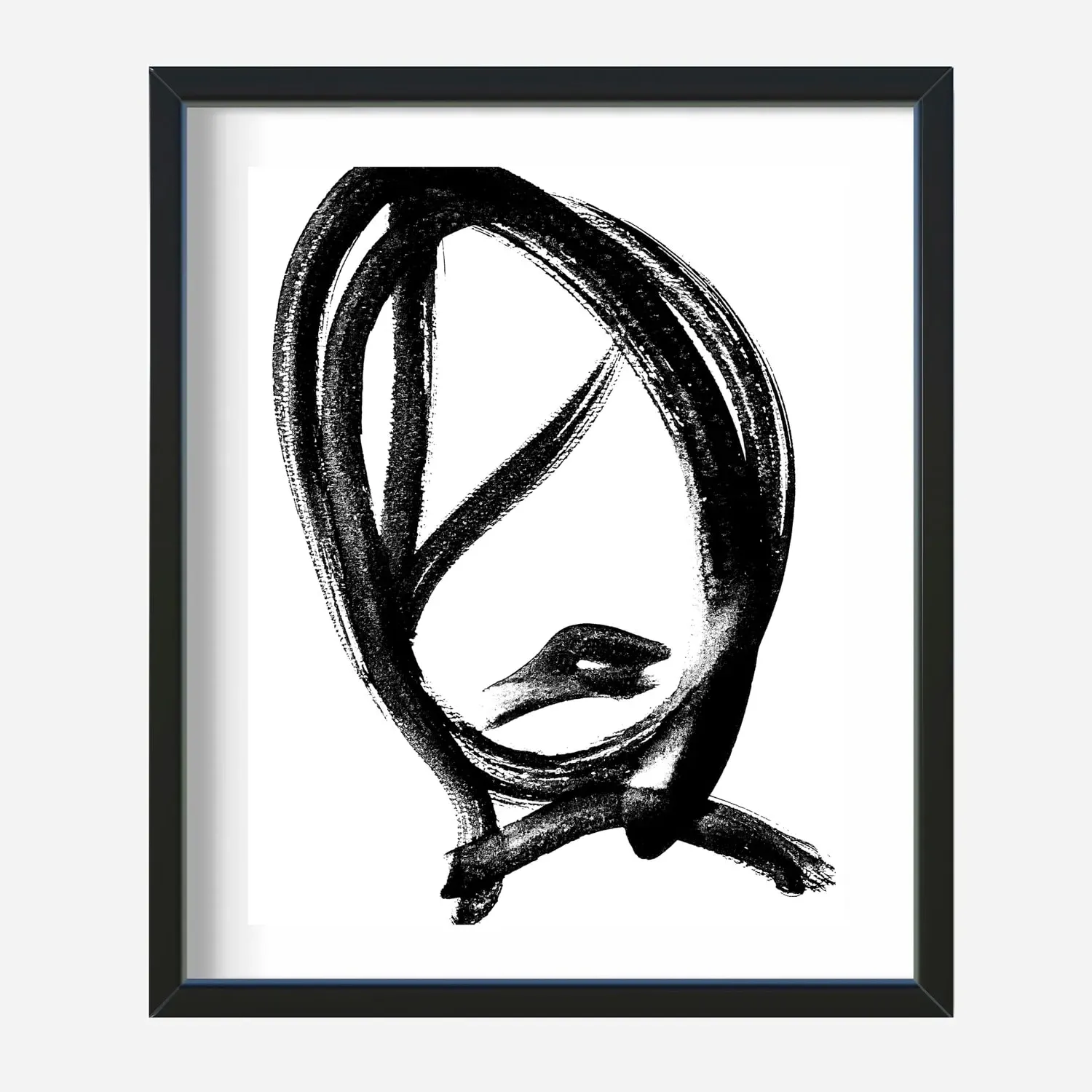 Beauty Limited Edition Art Print - Black/White image