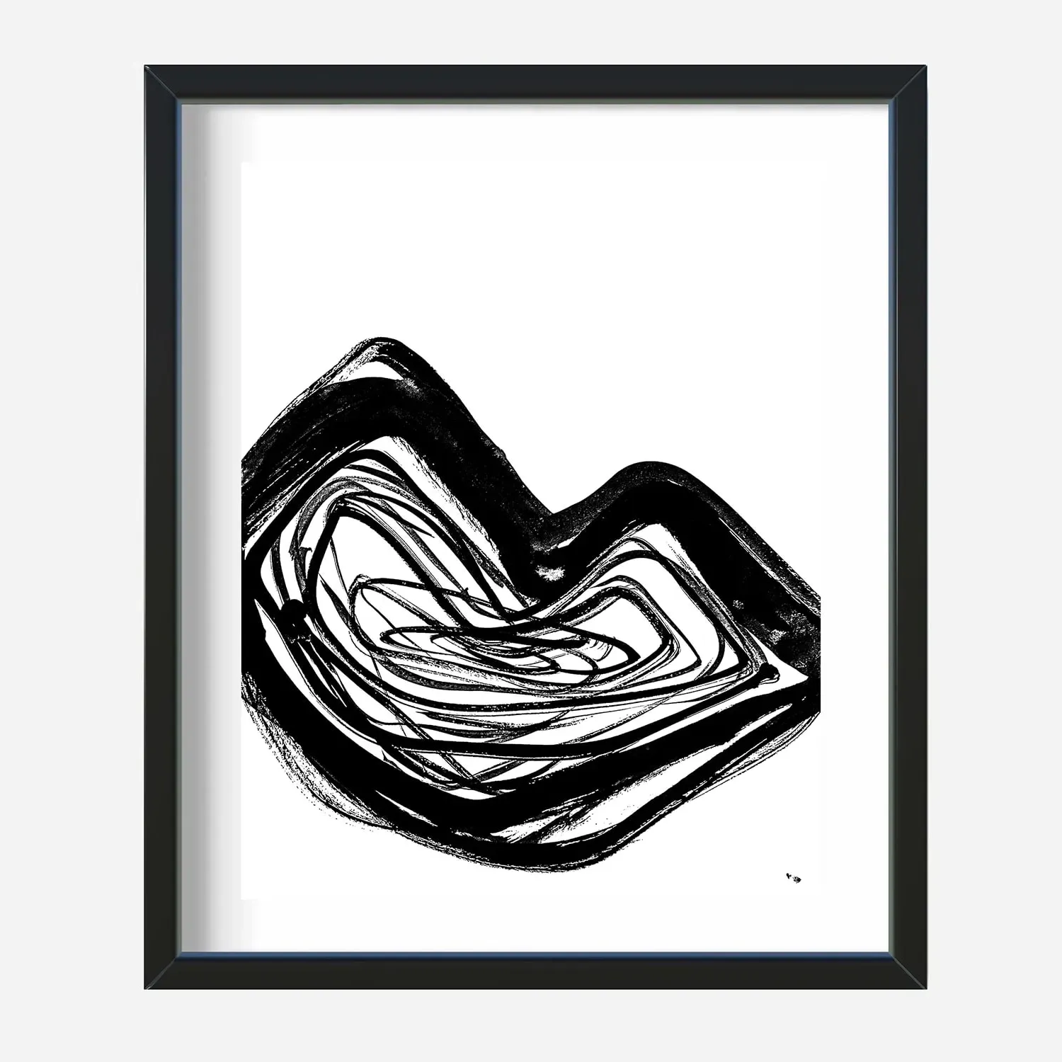 Kiss Sublime Limited Edition Art Print - Black/White