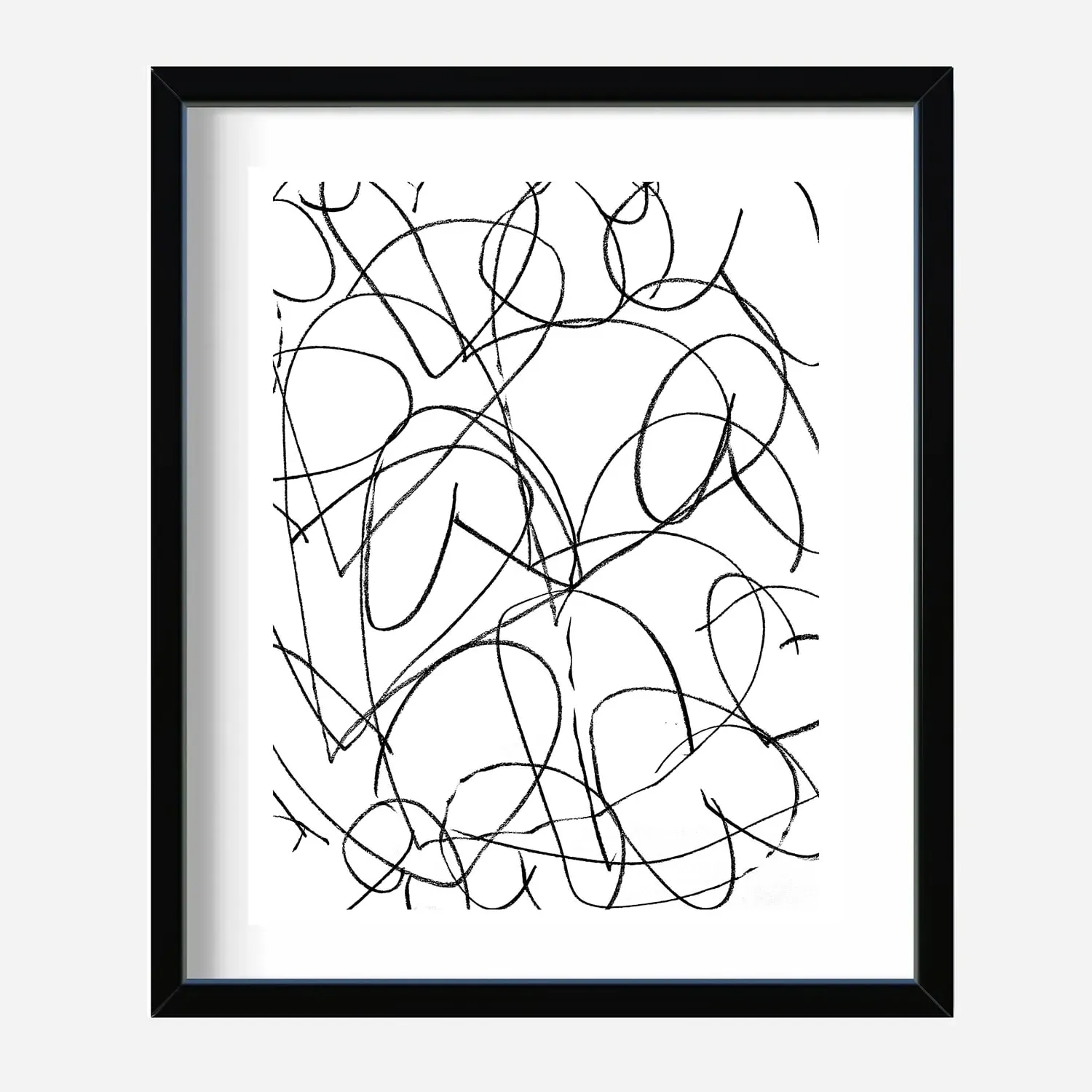 Love Chaos Desire Limited Edition Art Print - Black, White image