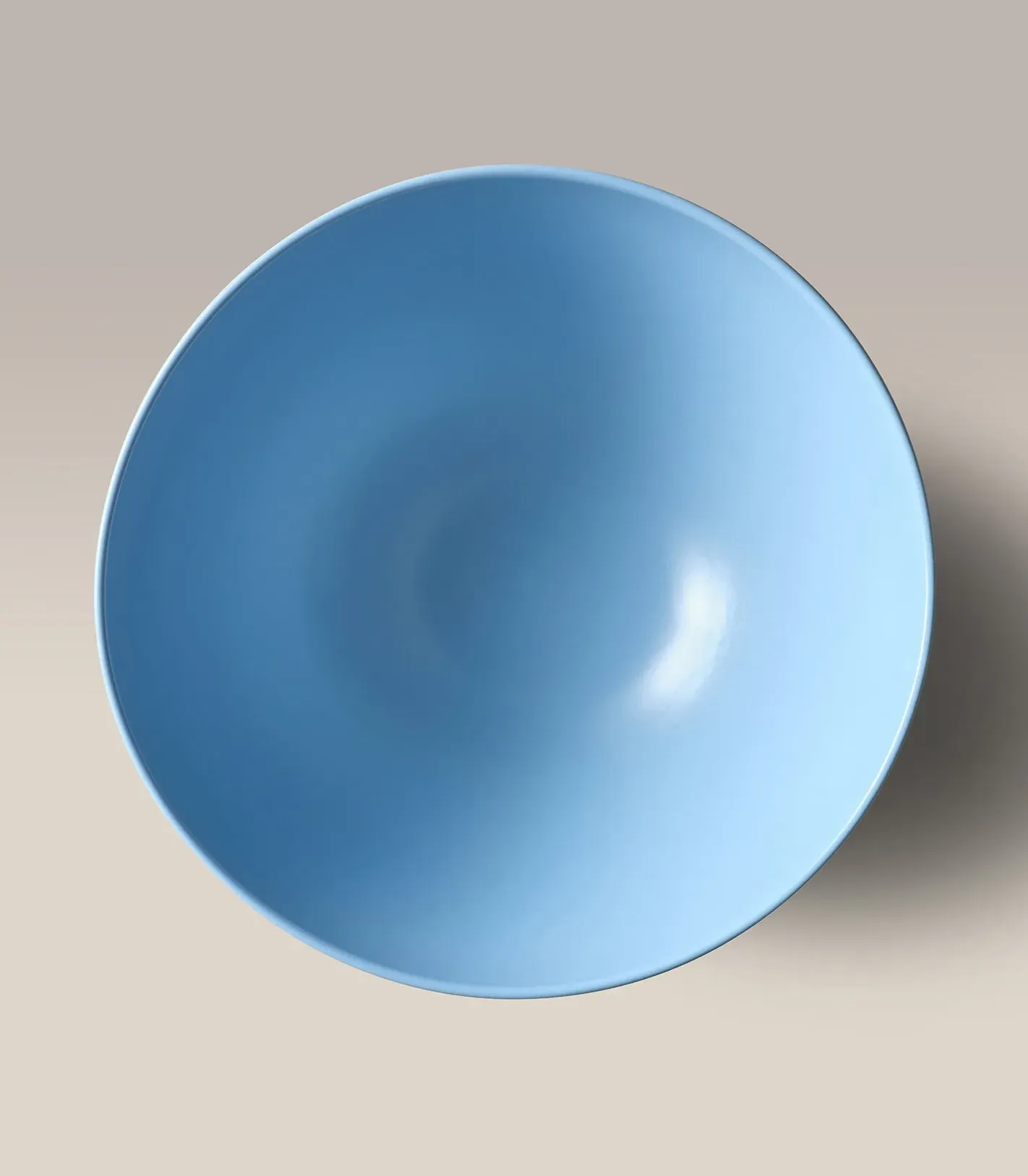 High-Edged Serving Bowl