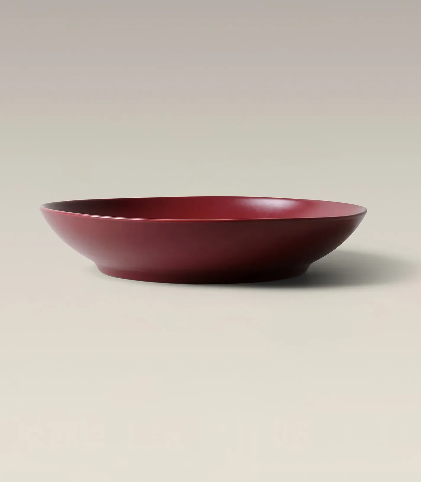 Low Serving Bowl - Plum