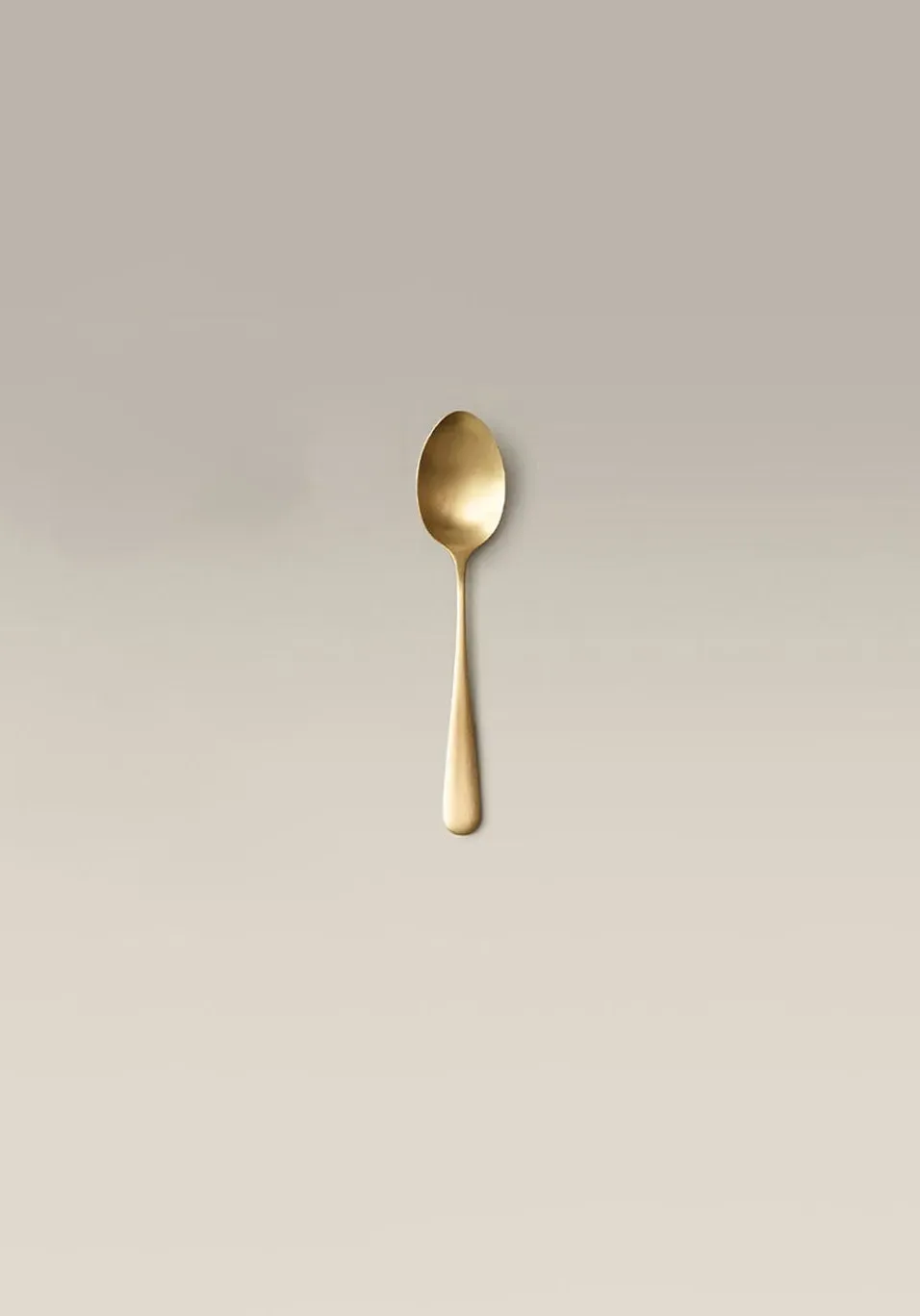 Small Spoon - Matte Gold