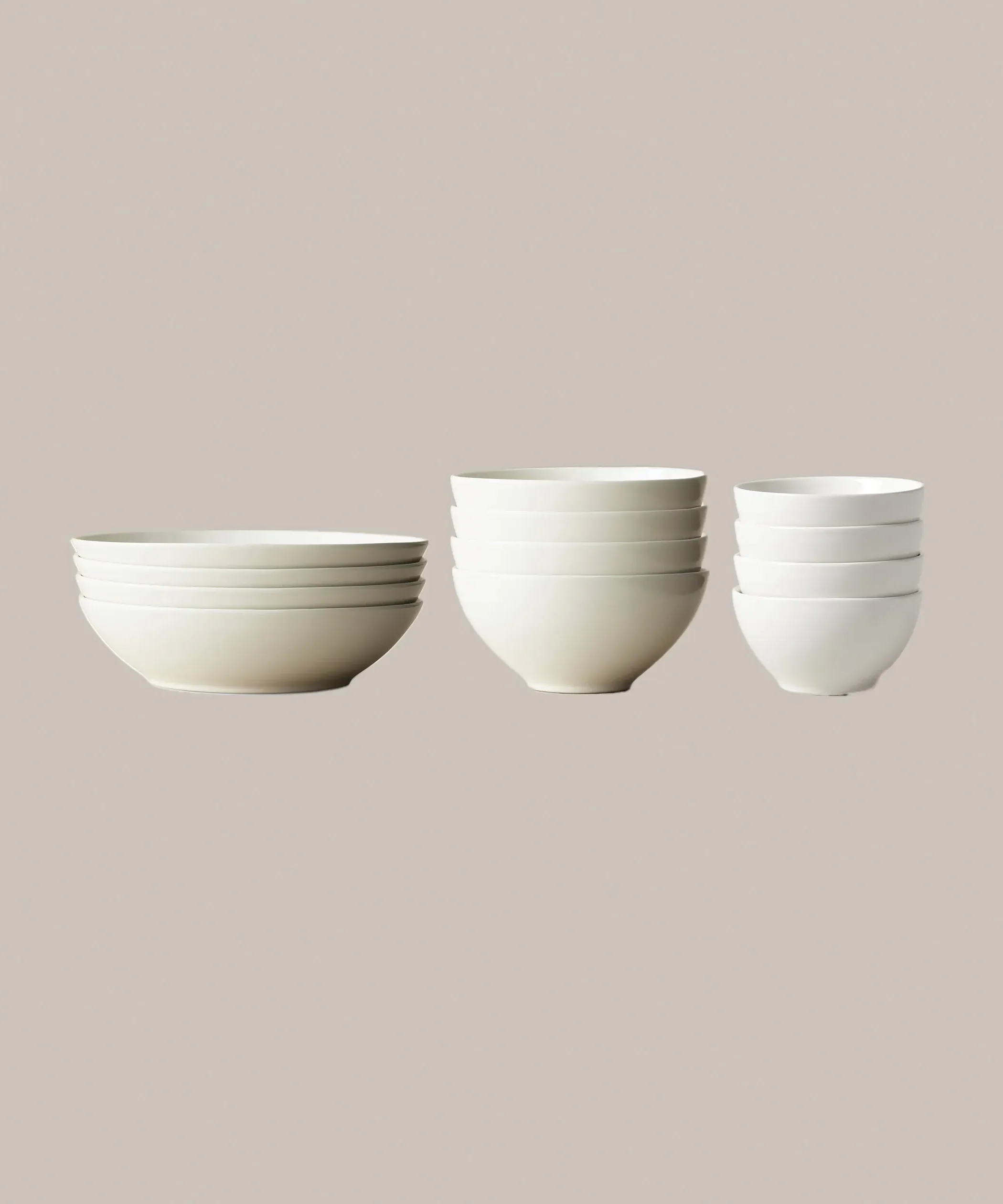 Bowl Over 12-Piece Bowl Set - Moon