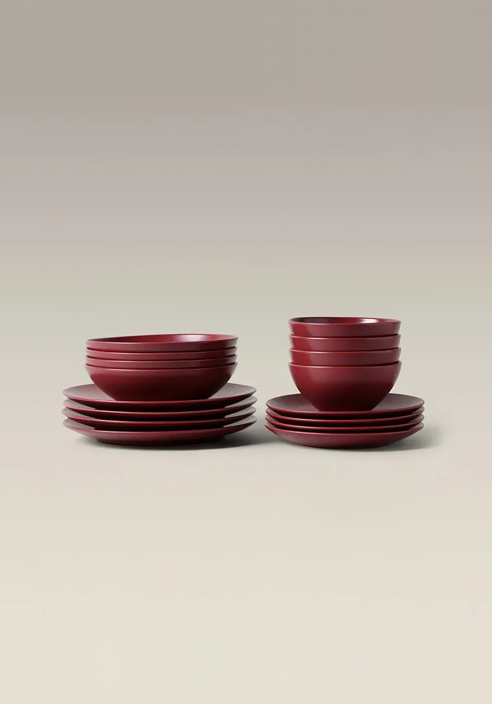 Core 16-Piece Dinnerware Set - Ceramic