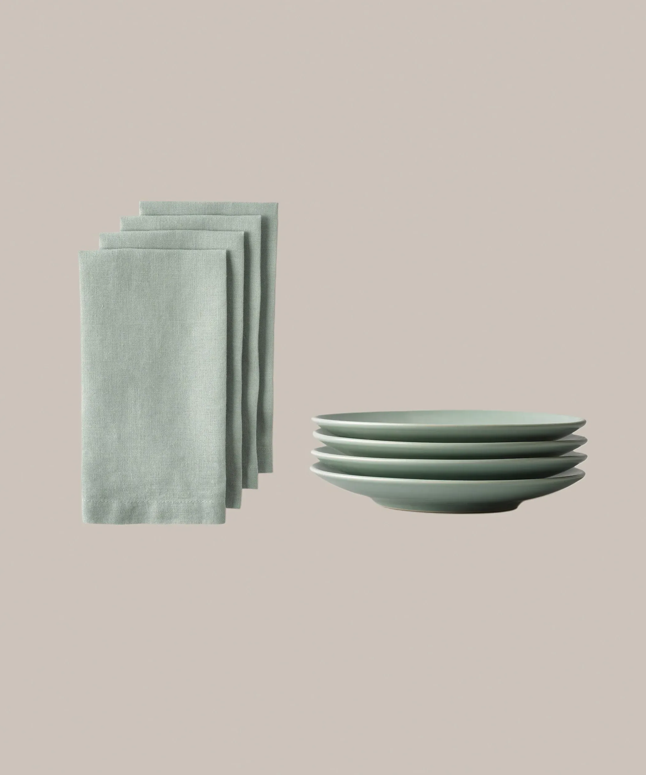 Dessert Table Set - Linen, Ceramic