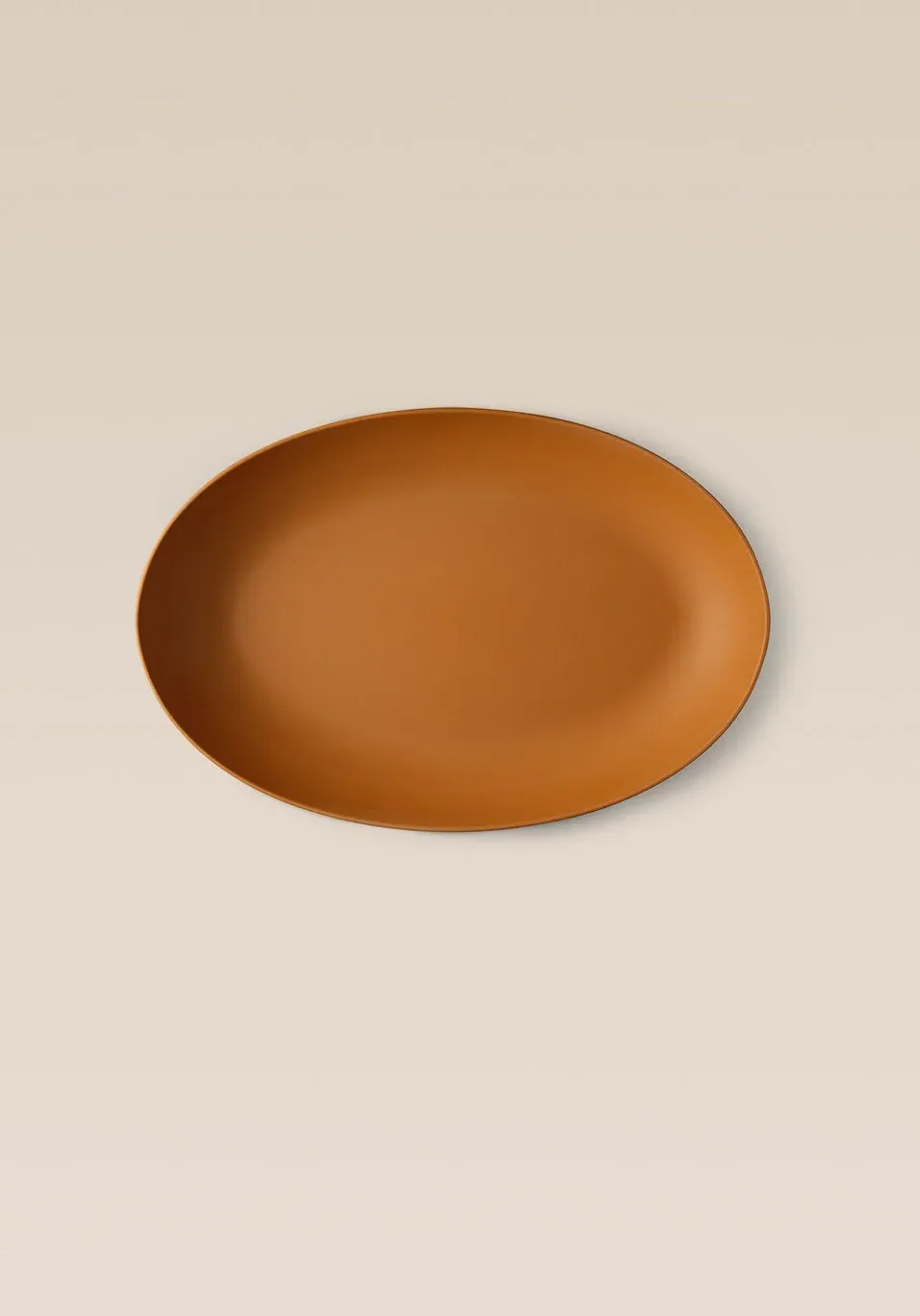 Outdoor Oval Low Serving Bowl - Canyon