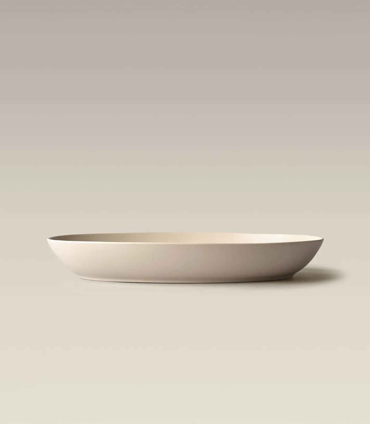 Oval Low Serving Bowl