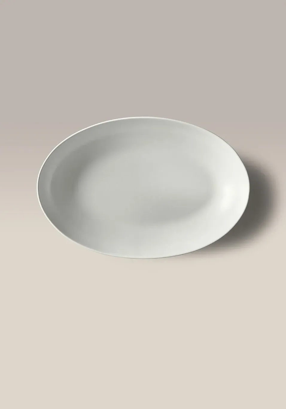 Oval Low Serving Bowl