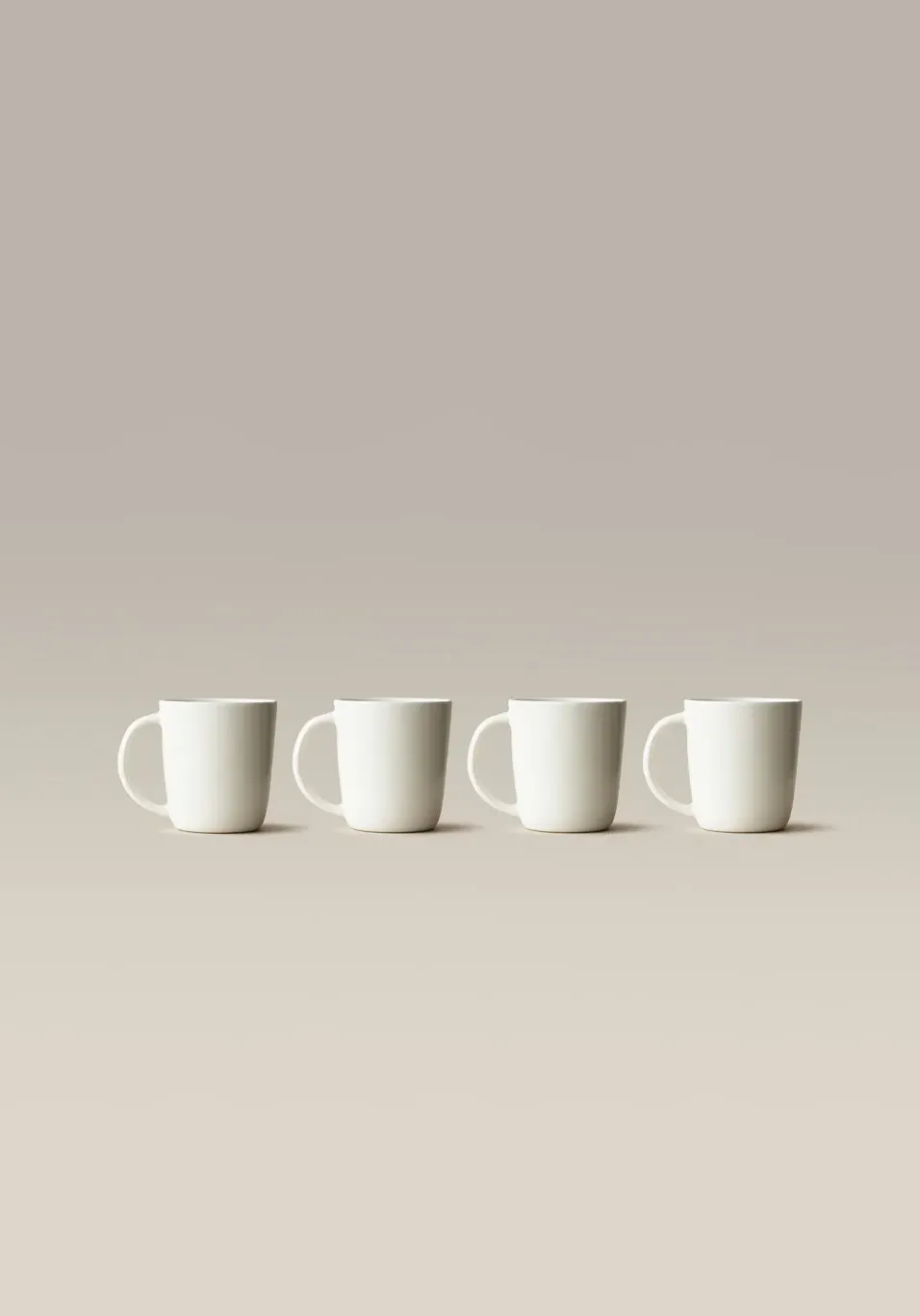 Round Ceramic Mugs Set image