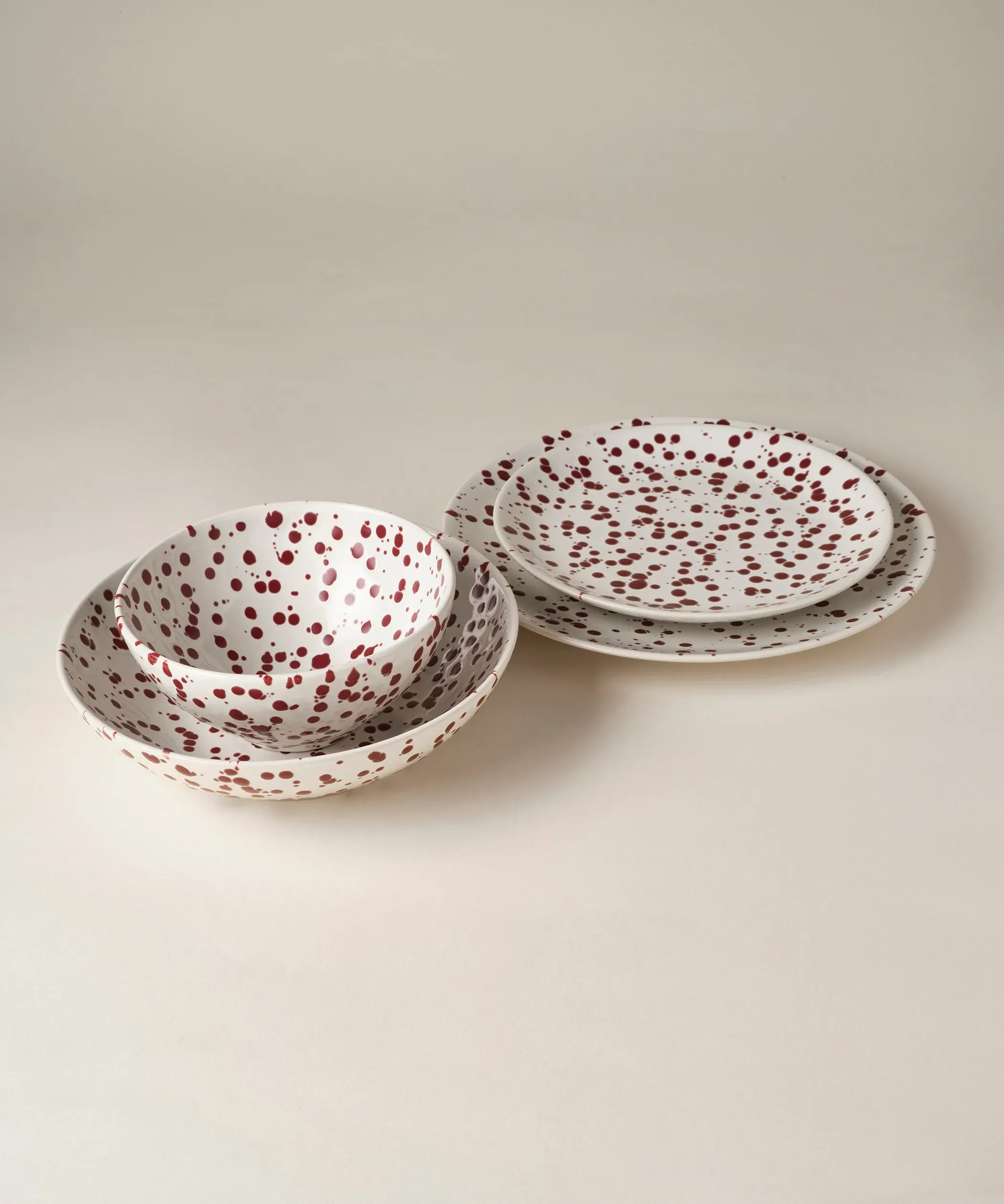 Splatter 16-Piece Dinnerware Set