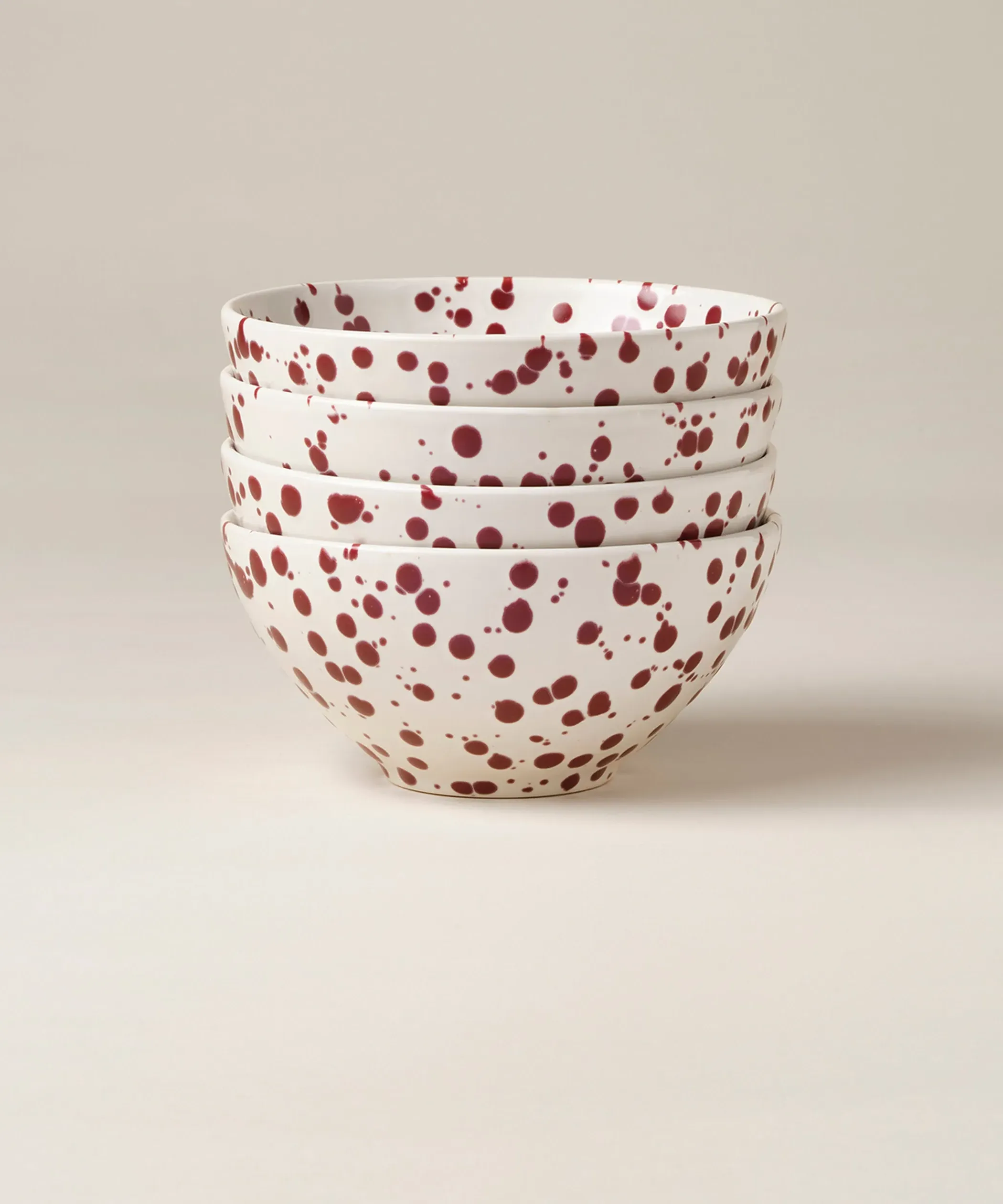 Splatter Small Bowls - Plum