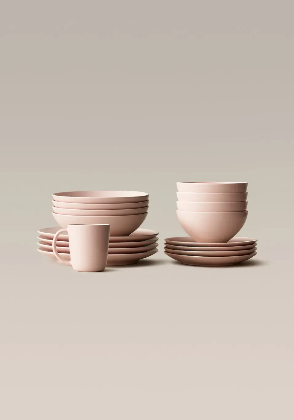 Stocked 20-Piece Dinnerware Set - Daybreak