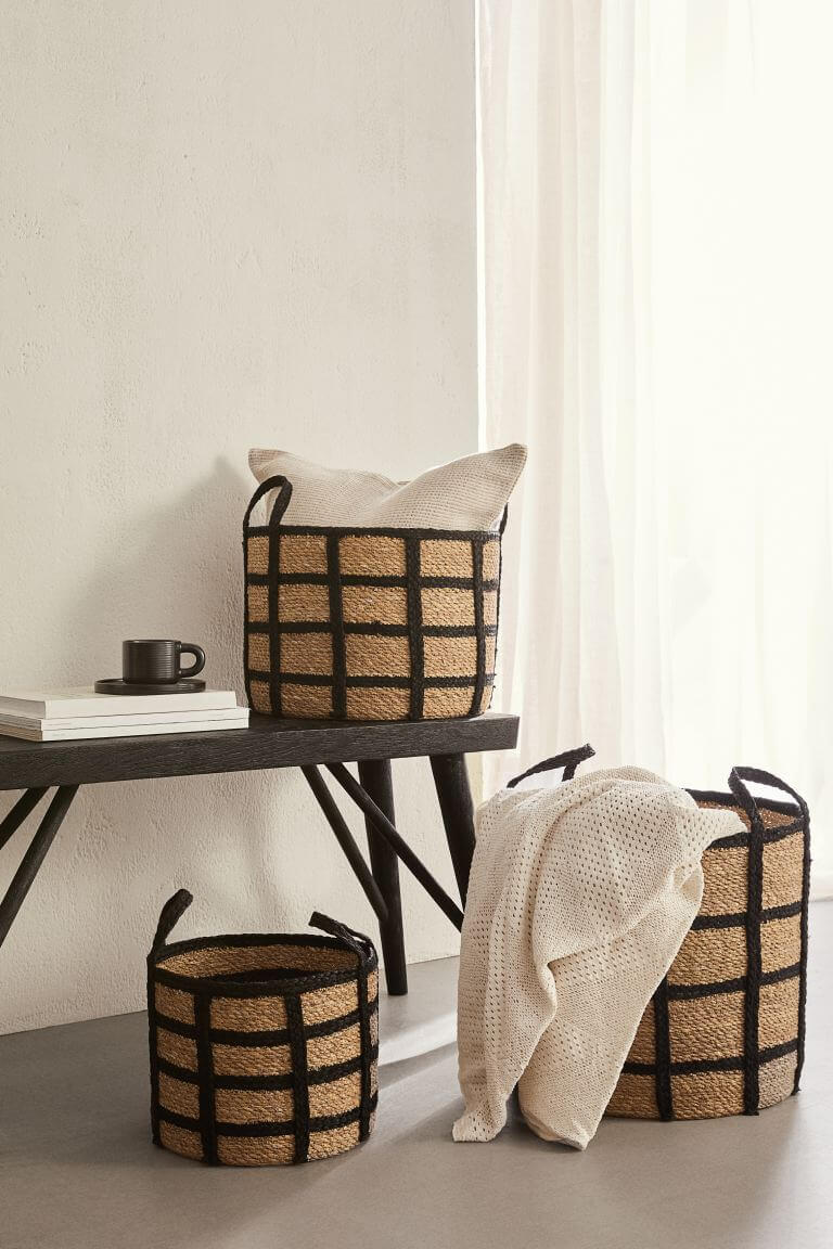 Large seagrass basket image